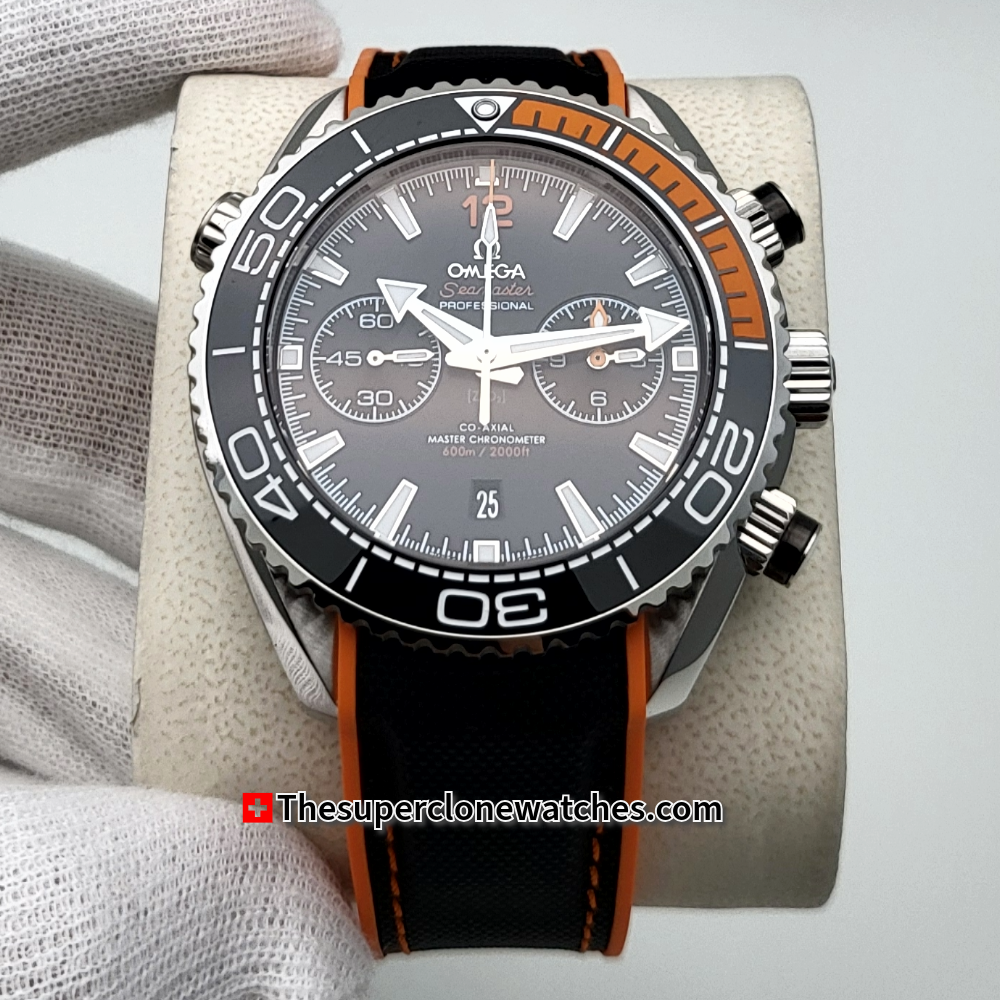 Omega Seamaster Planet Ocean 600M Stainless Steel Exact 1:1 Super Clone 9900 Swiss Movement Replica Watch