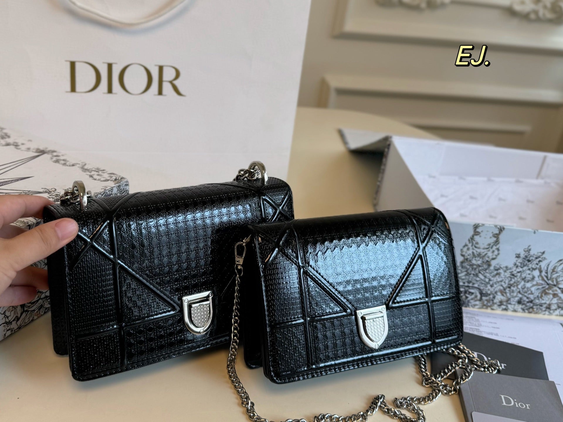 Dior AWA Shield Chain Bag