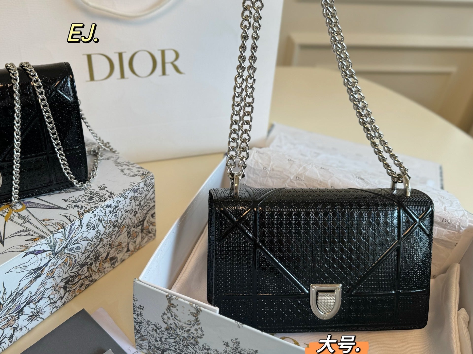 Dior AWA Shield Chain Bag
