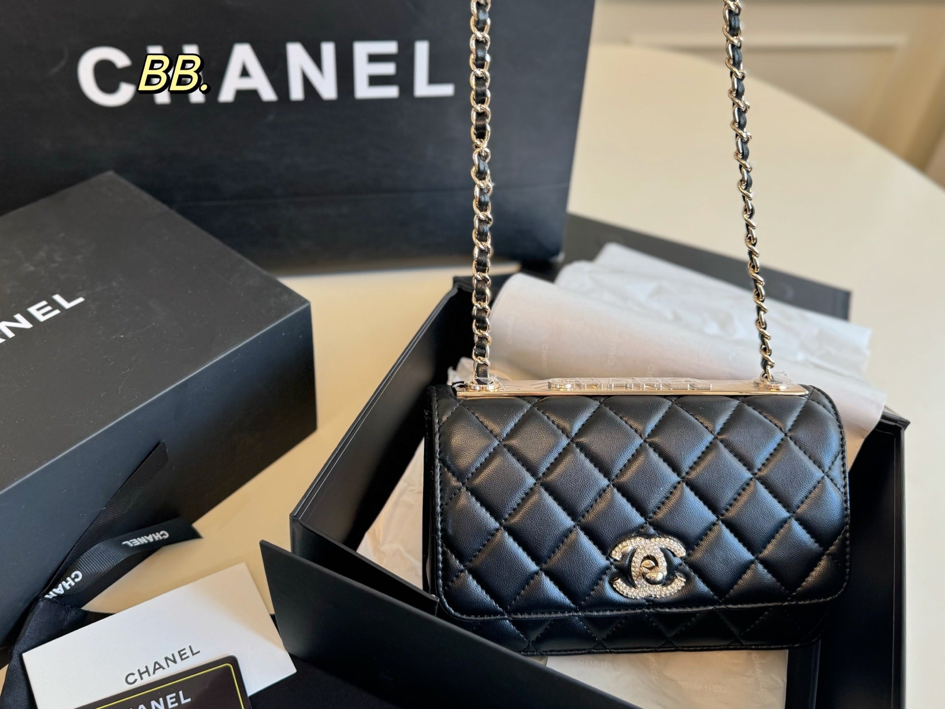 Chanel Diamond-encrusted WOC Chain Bag