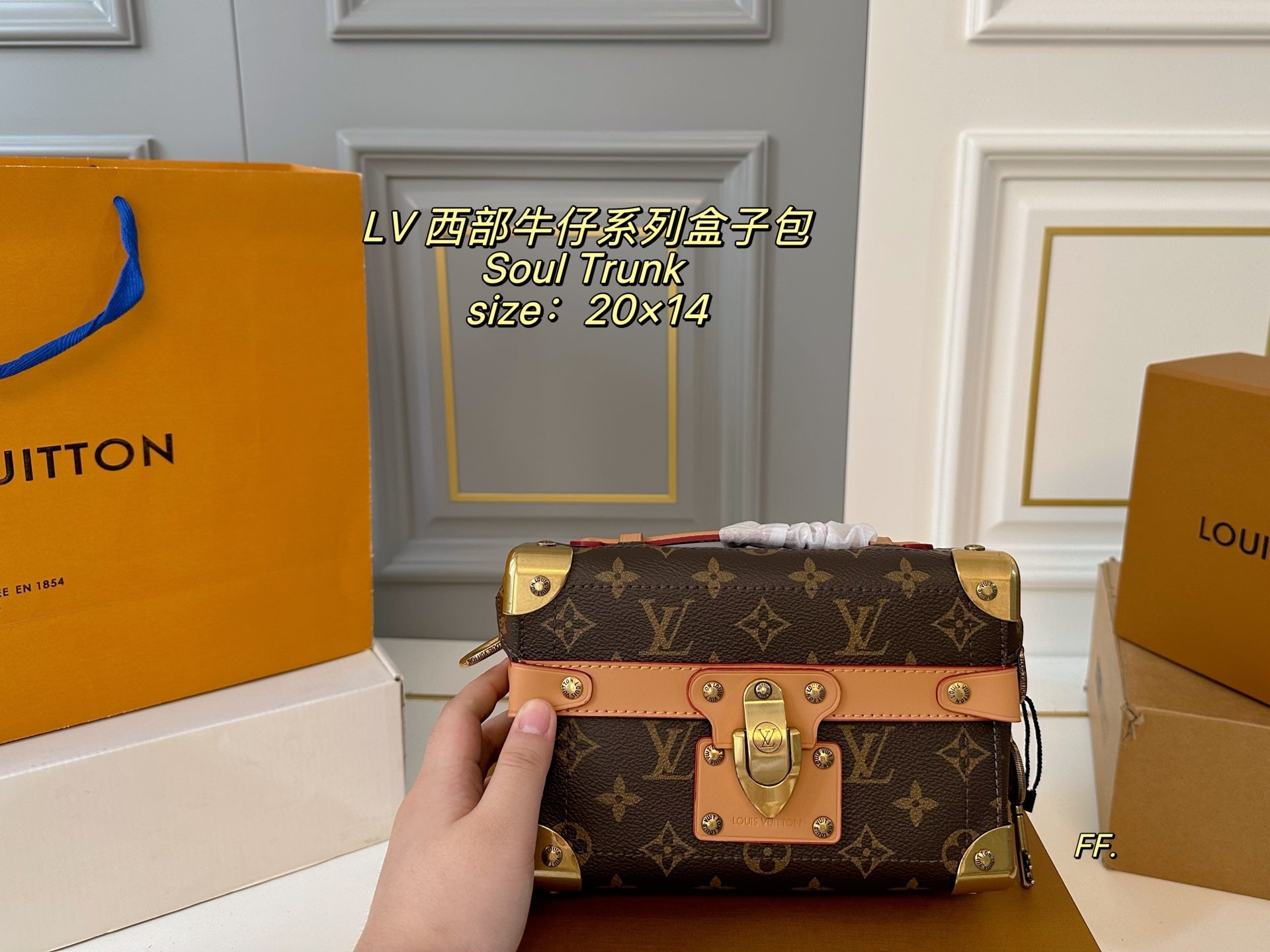 LV Western Cowboy Collection SOUL TRUNK Handbag & Crossbody Bag