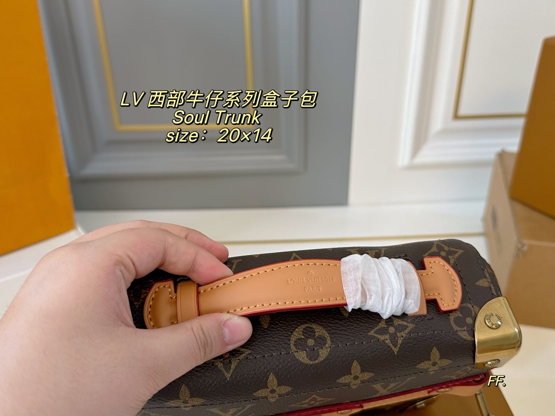 LV Western Cowboy Collection SOUL TRUNK Handbag & Crossbody Bag