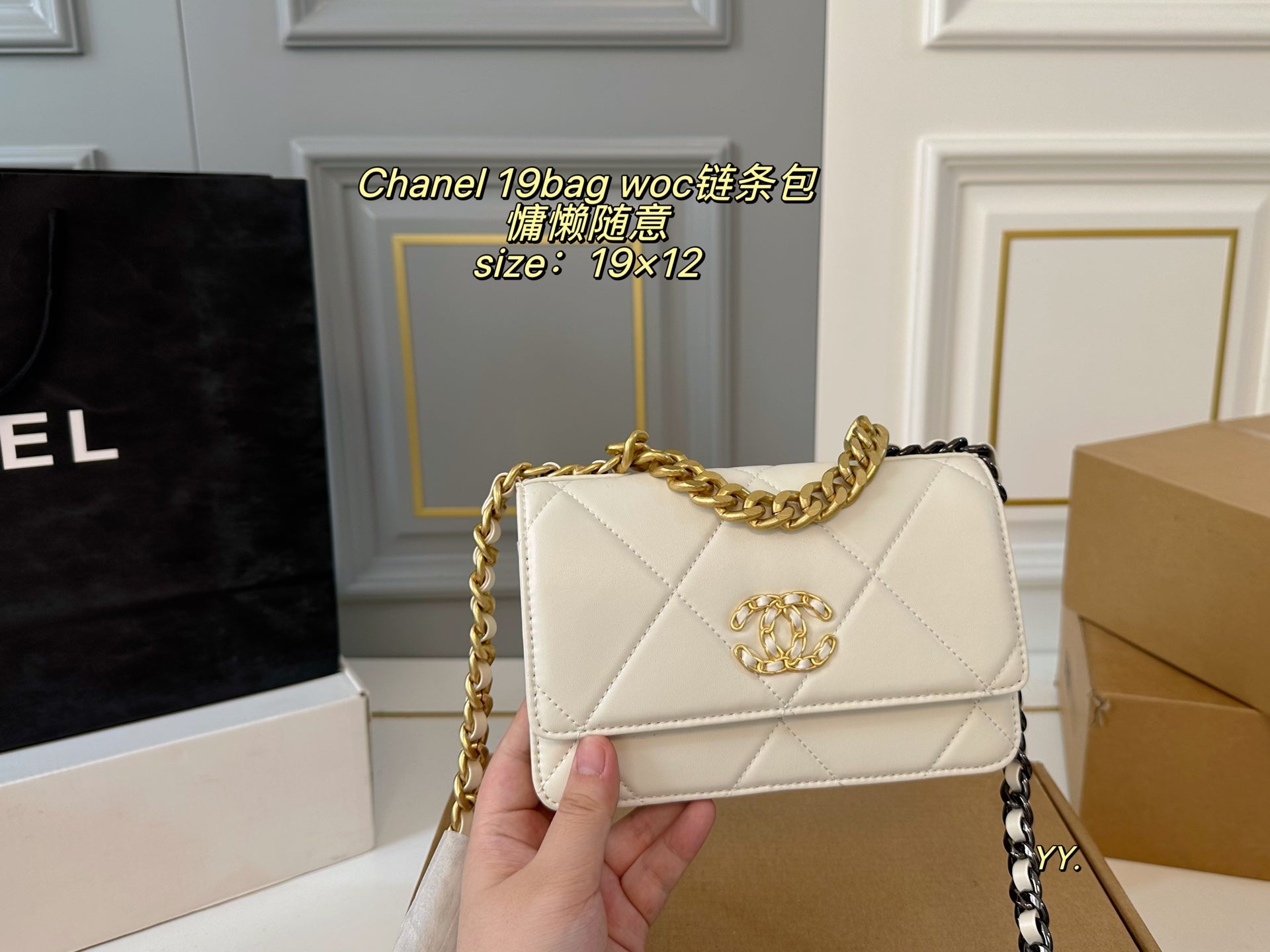 CHANEL 19 woc Chain Bag