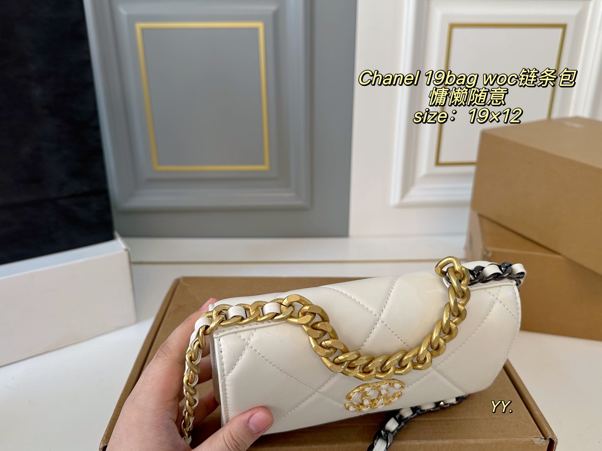 CHANEL 19 woc Chain Bag