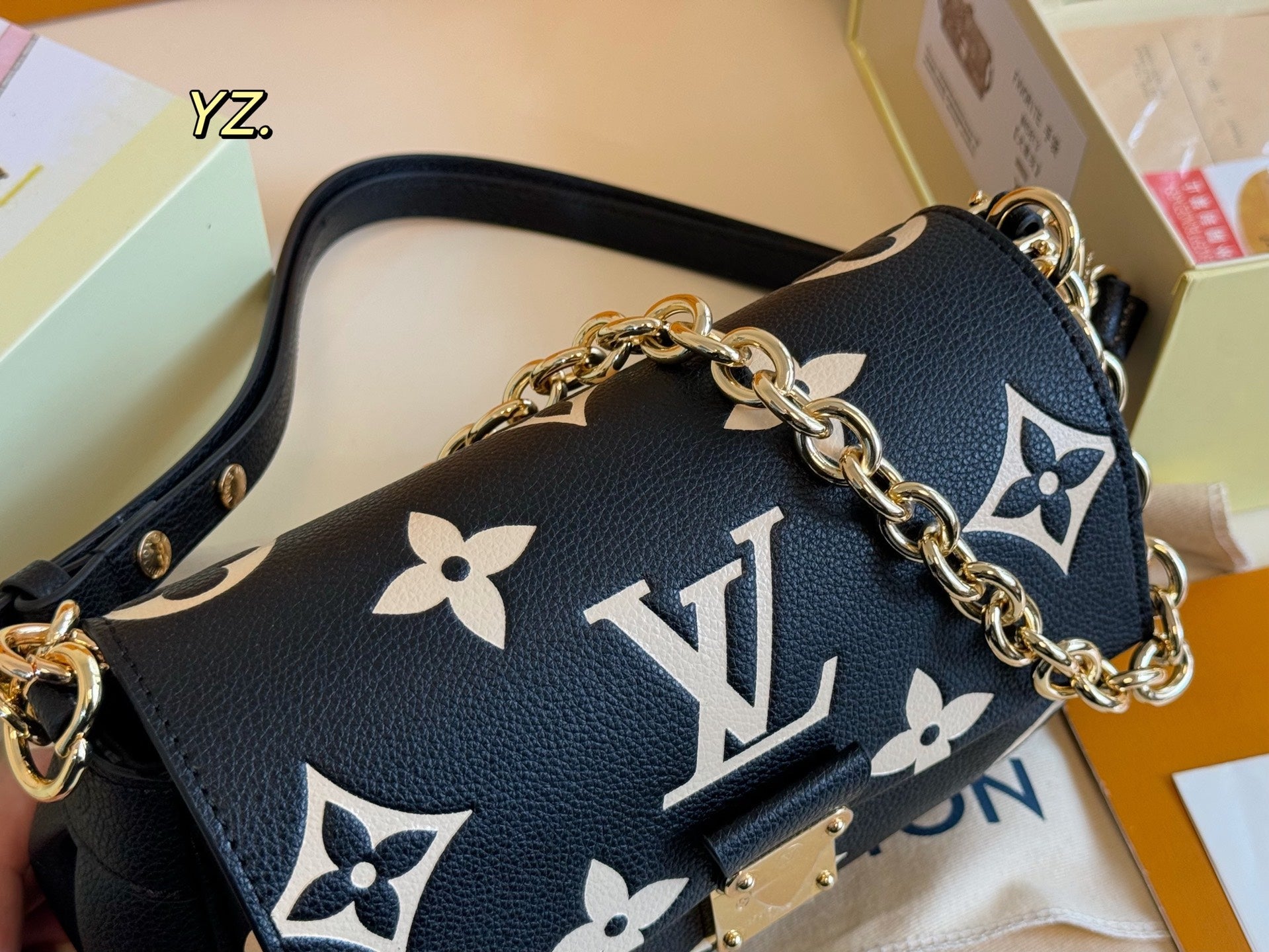 LV Embossed Favorite Cloud Bag