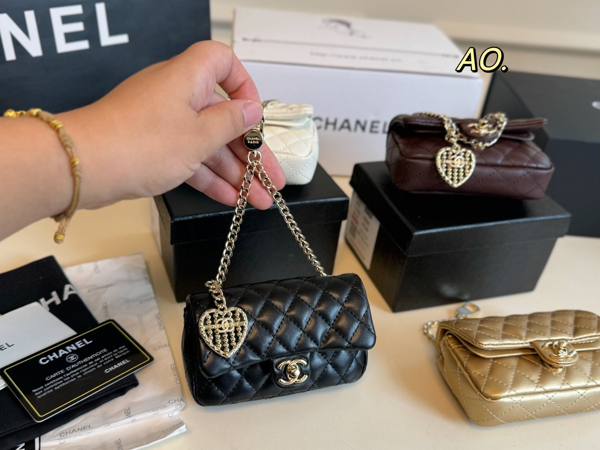 CHANEL Chain Bag Pendant
