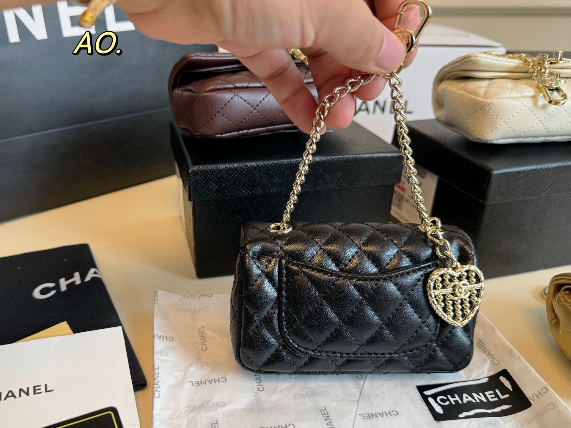 CHANEL Chain Bag Pendant