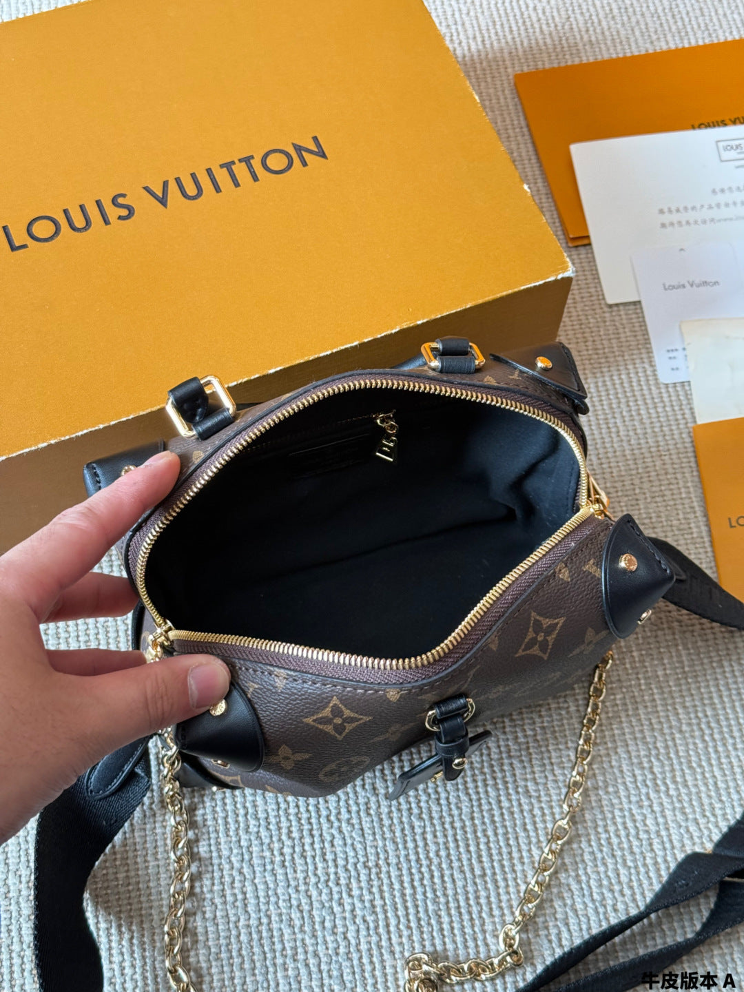 LV Petite Malle Souple Soft Box Bag