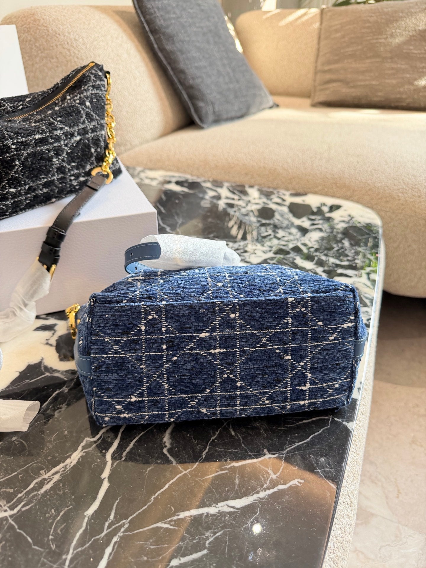 Dior Woolen Star Lunch Box Bag