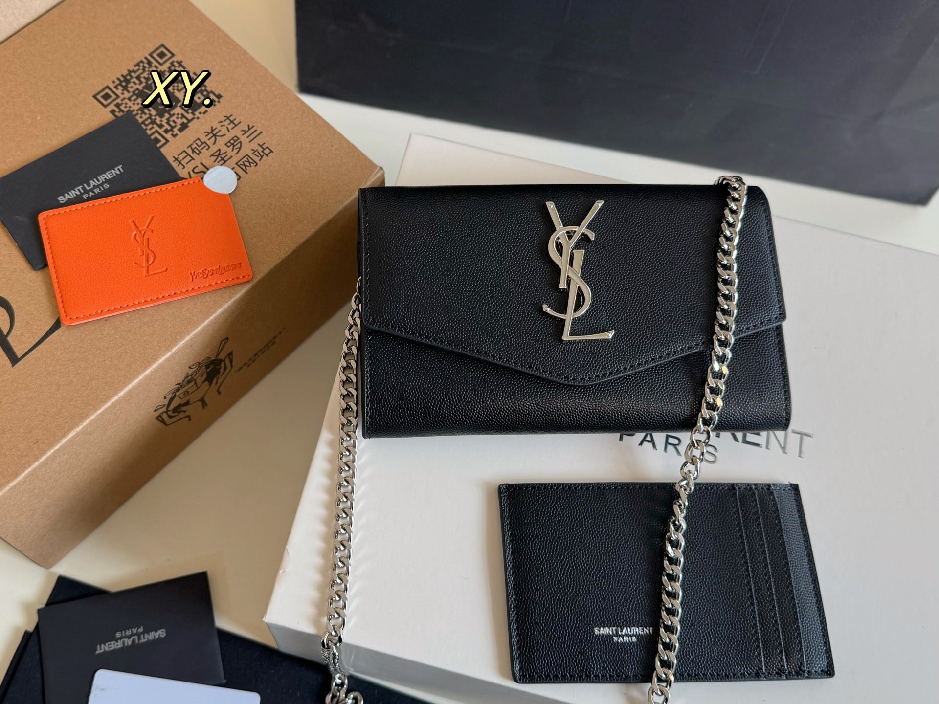 YSL mini Envelope bag
