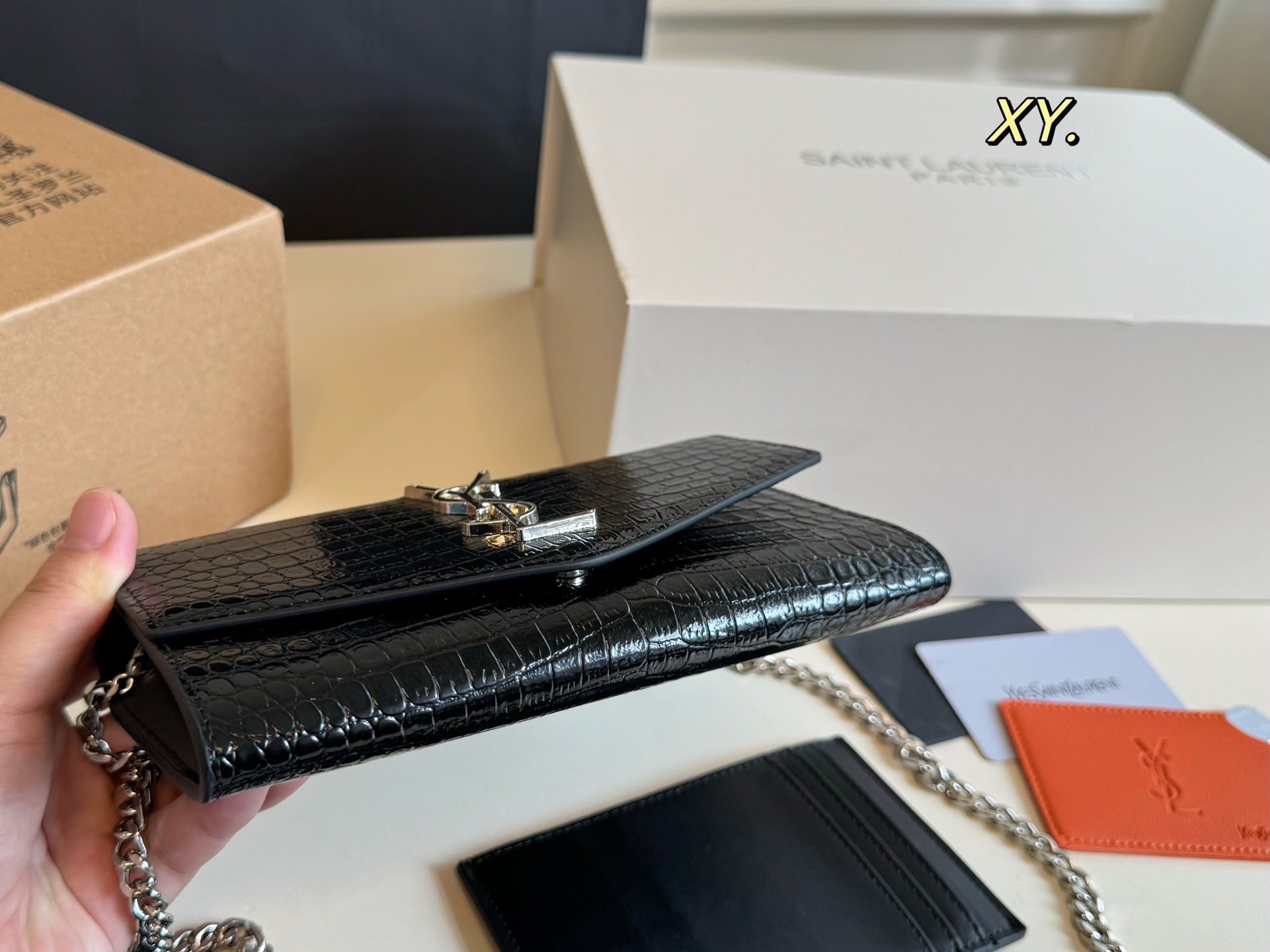 YSL mini Envelope bag