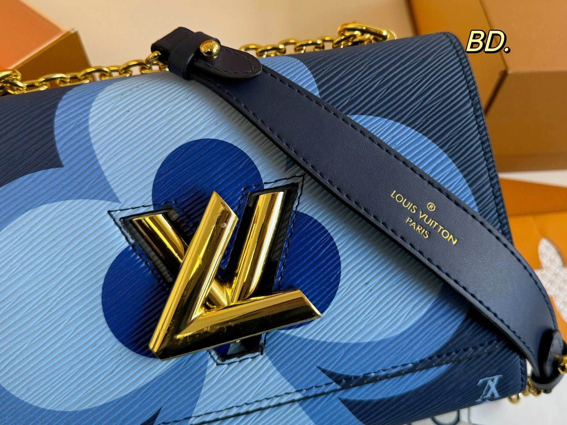 LV Heart Twist Crossbody Handbag