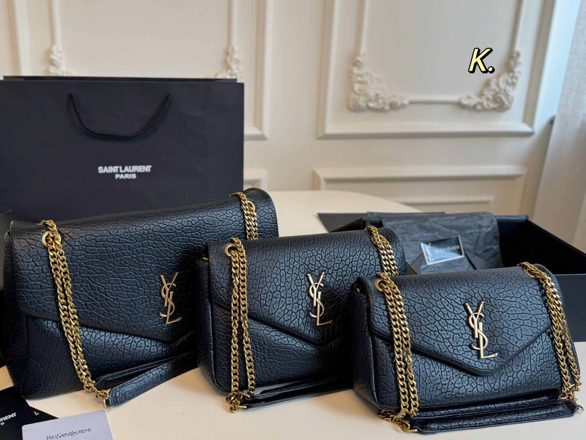 YSL Calypso Chain Bag