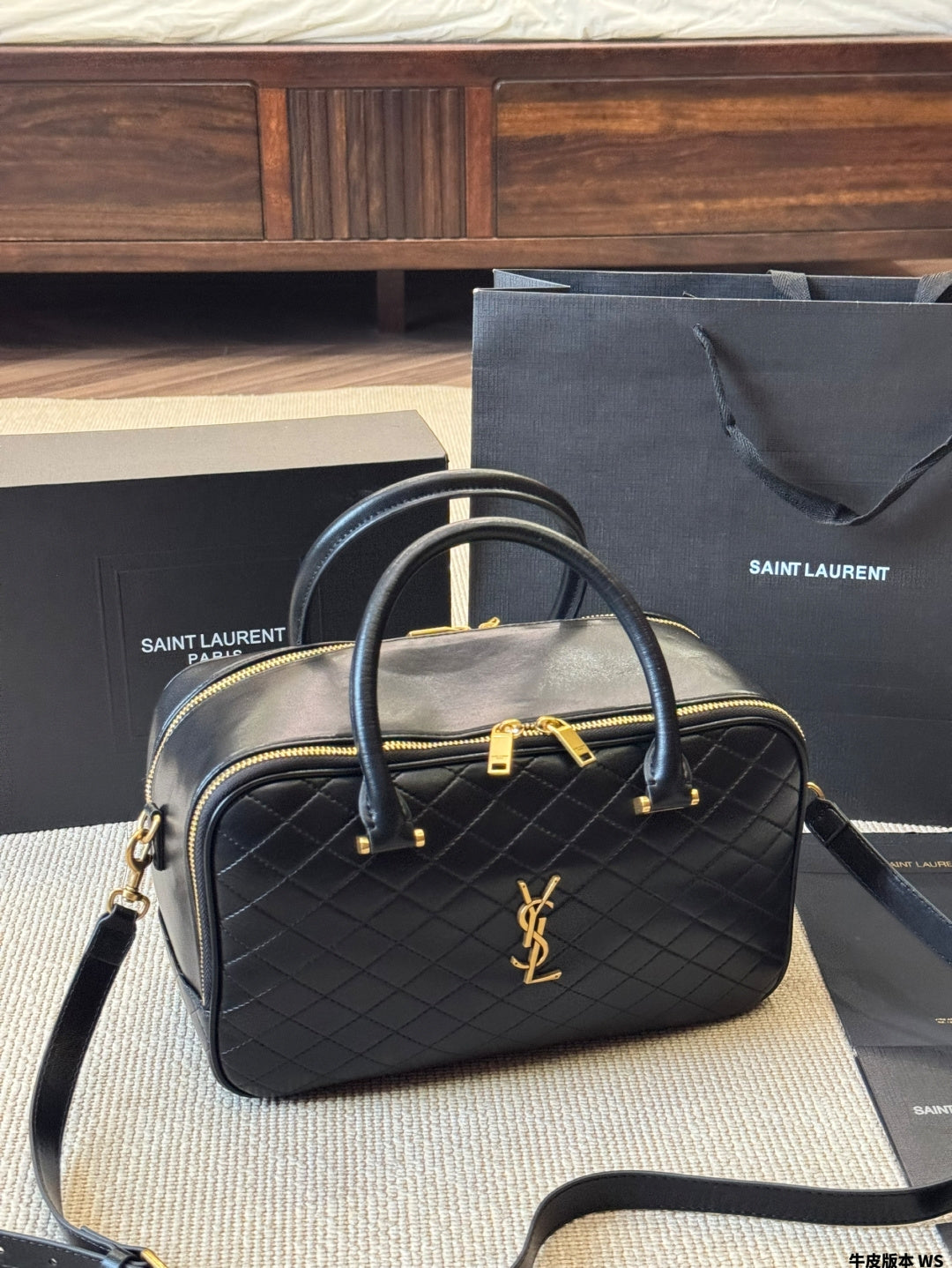 YSL Bowling Bag