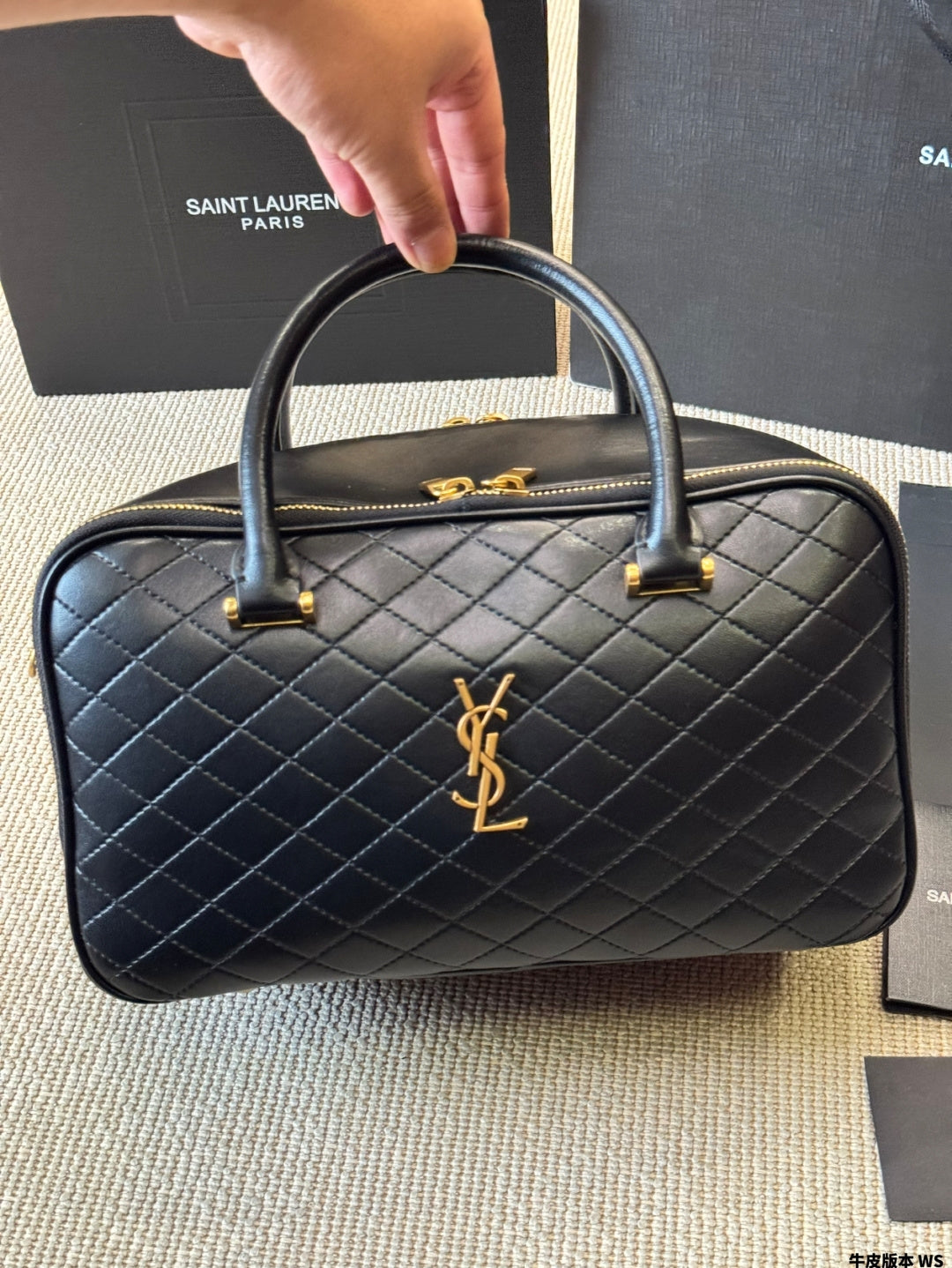 YSL Bowling Bag