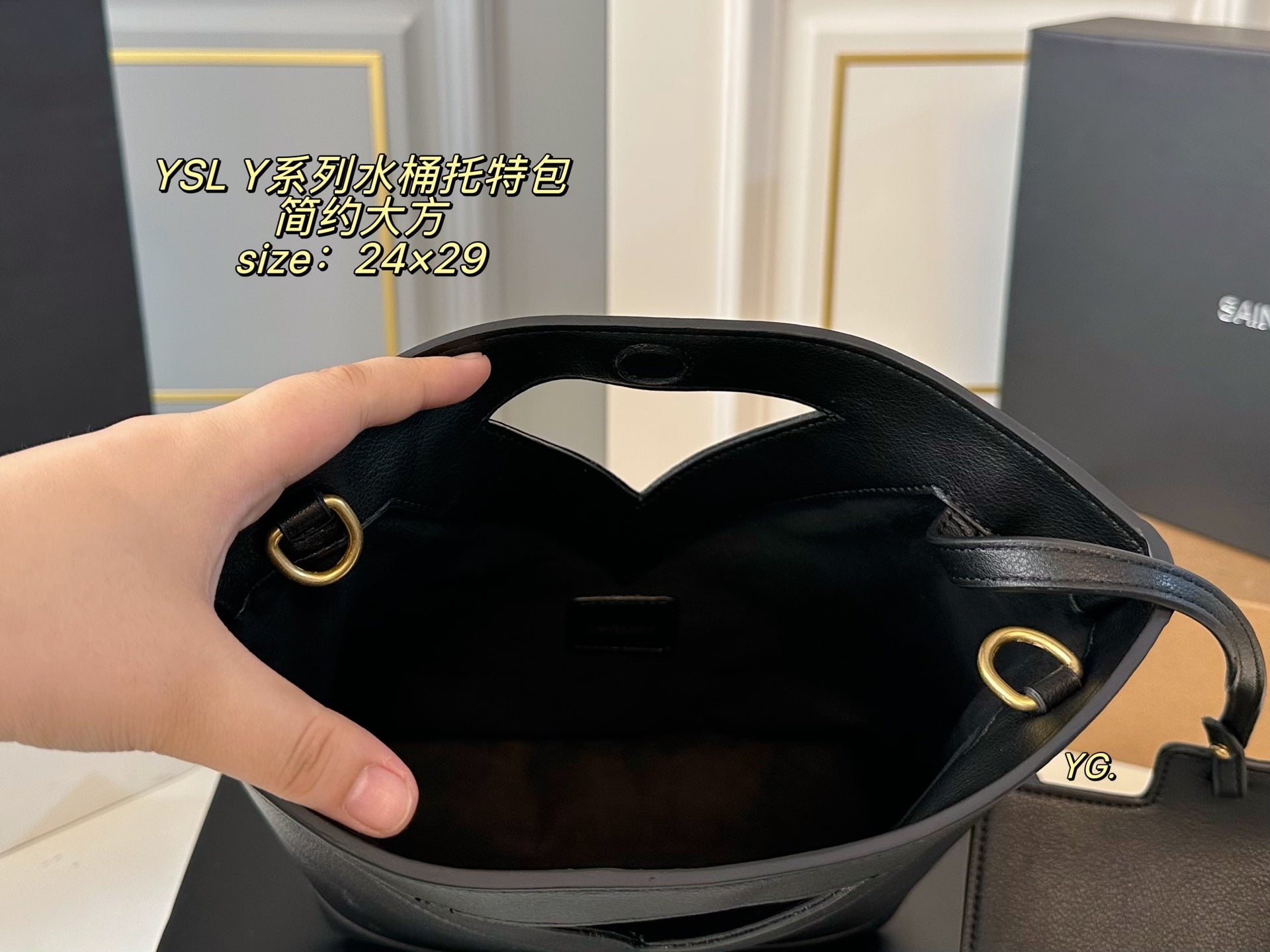YSL Y Series of Bucket Tote Bags