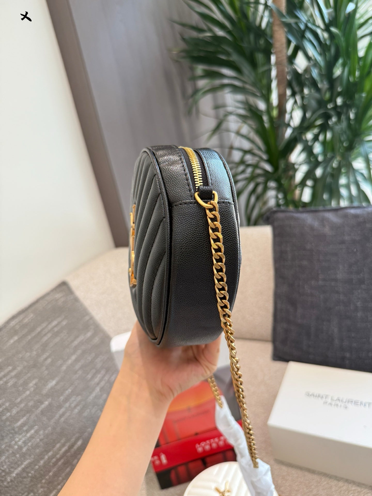YSL Round cake bag