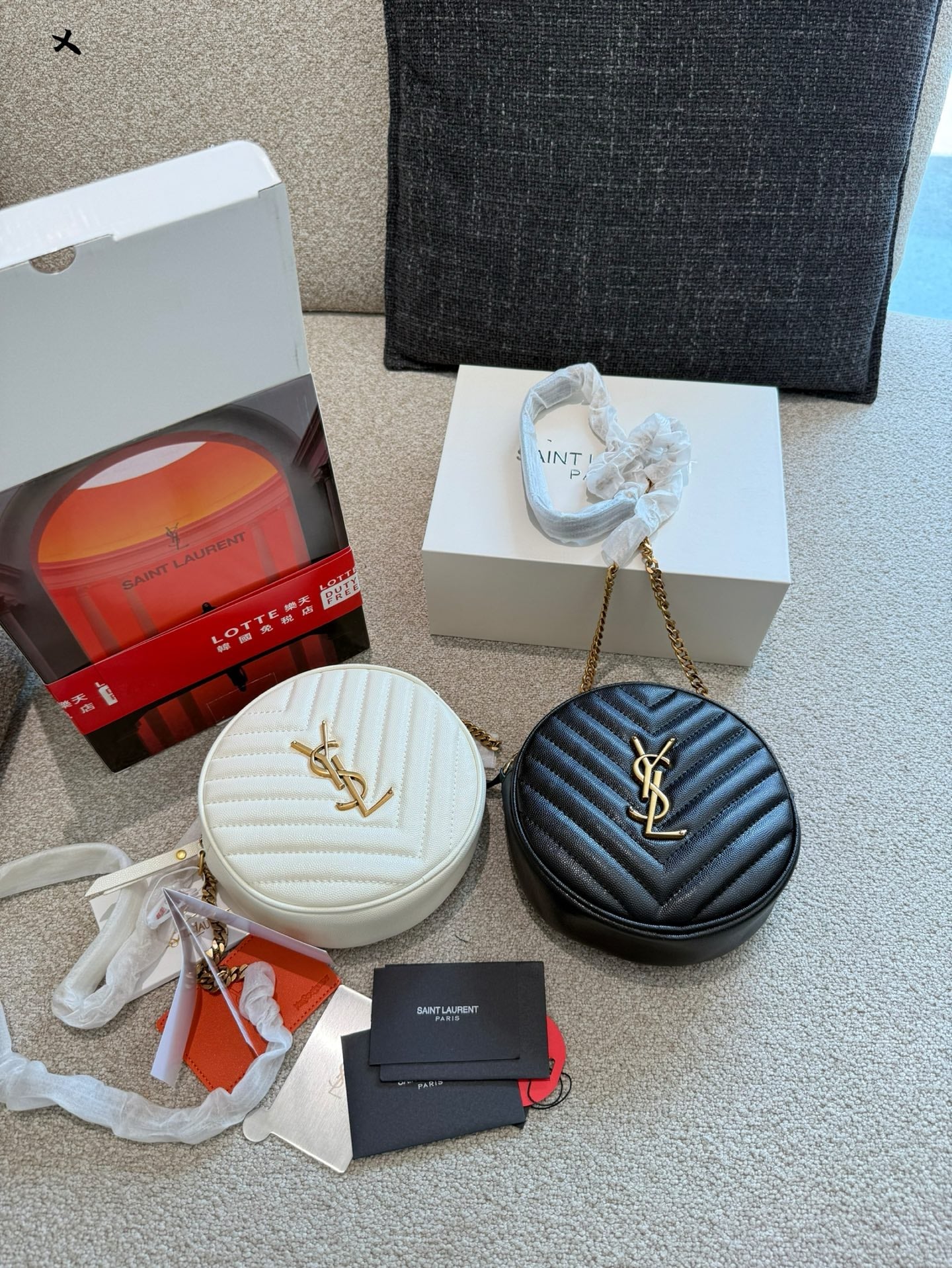 YSL Round cake bag