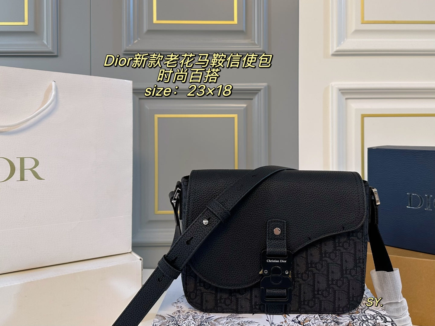 DIOR Saddle Messenger Bag