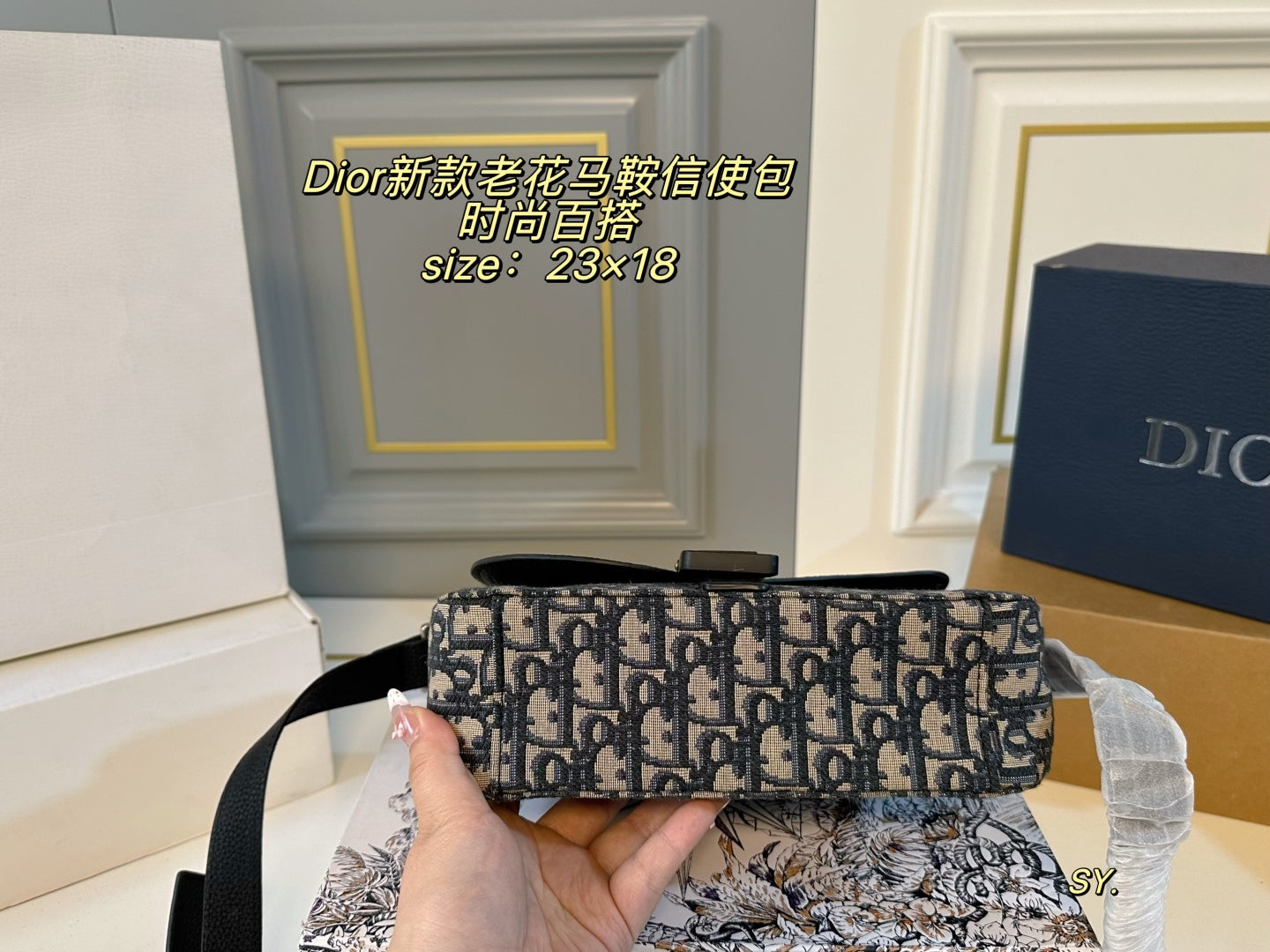 DIOR Saddle Messenger Bag
