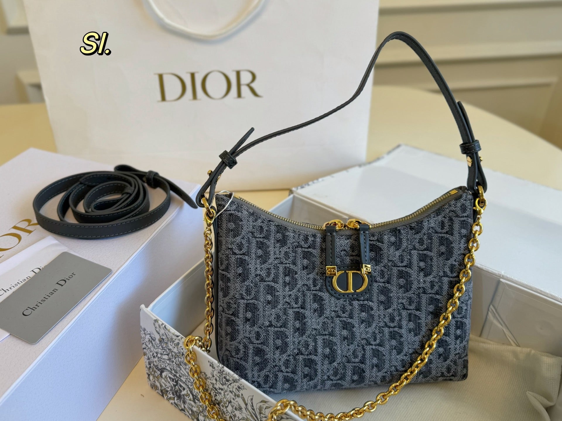 DIOR Caro Underarm Bag