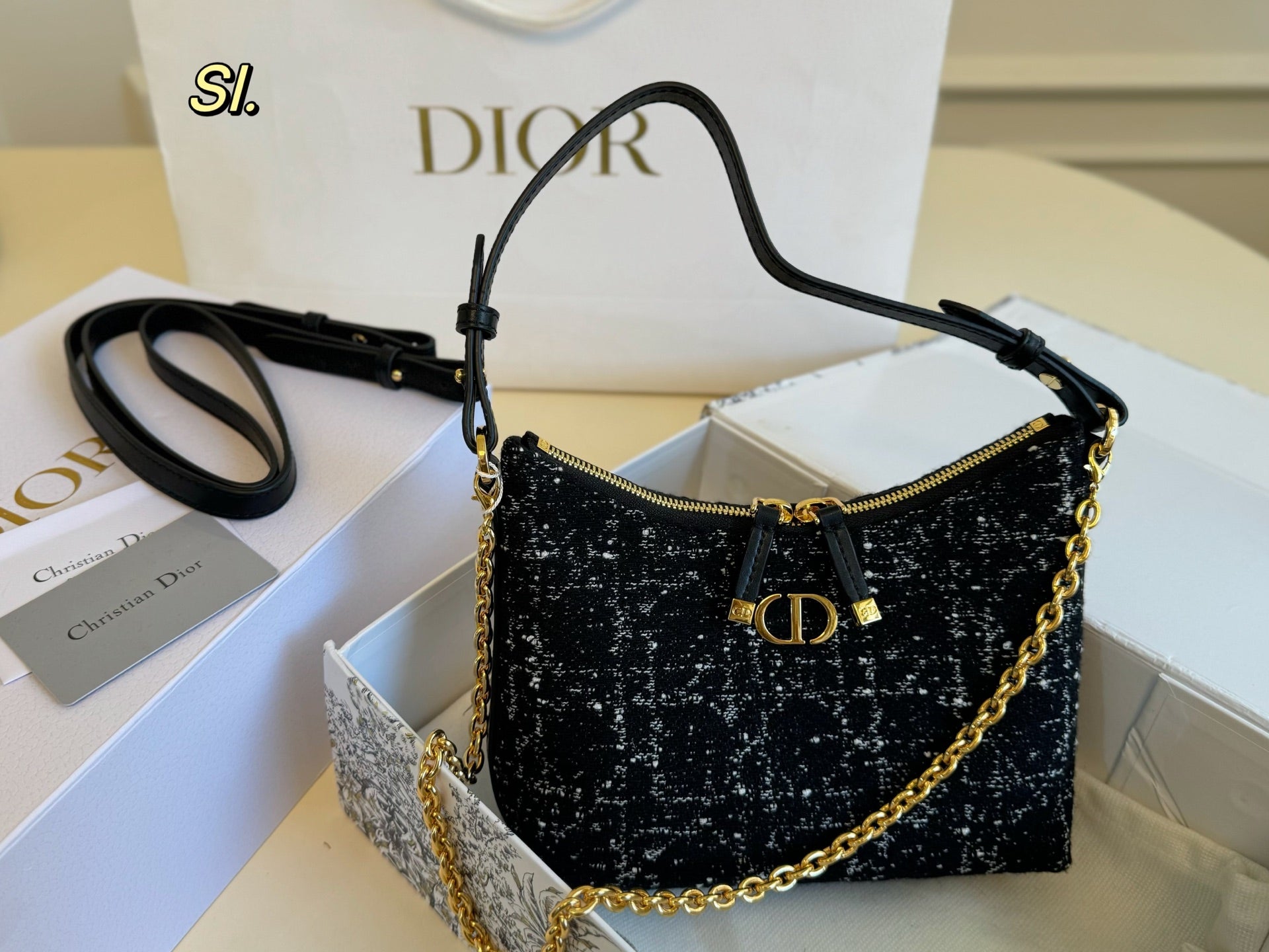 DIOR Caro Underarm Bag