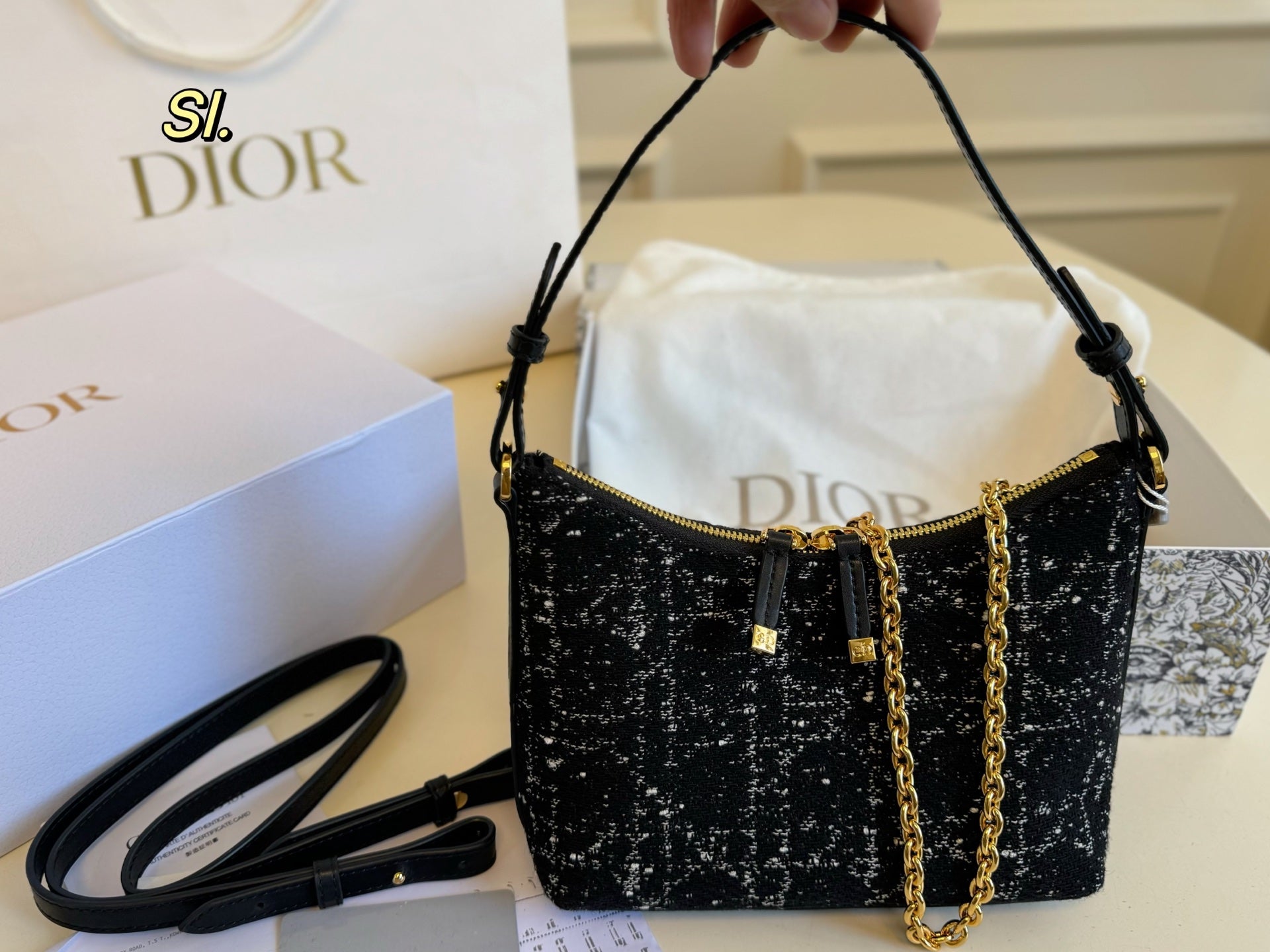 DIOR Caro Underarm Bag