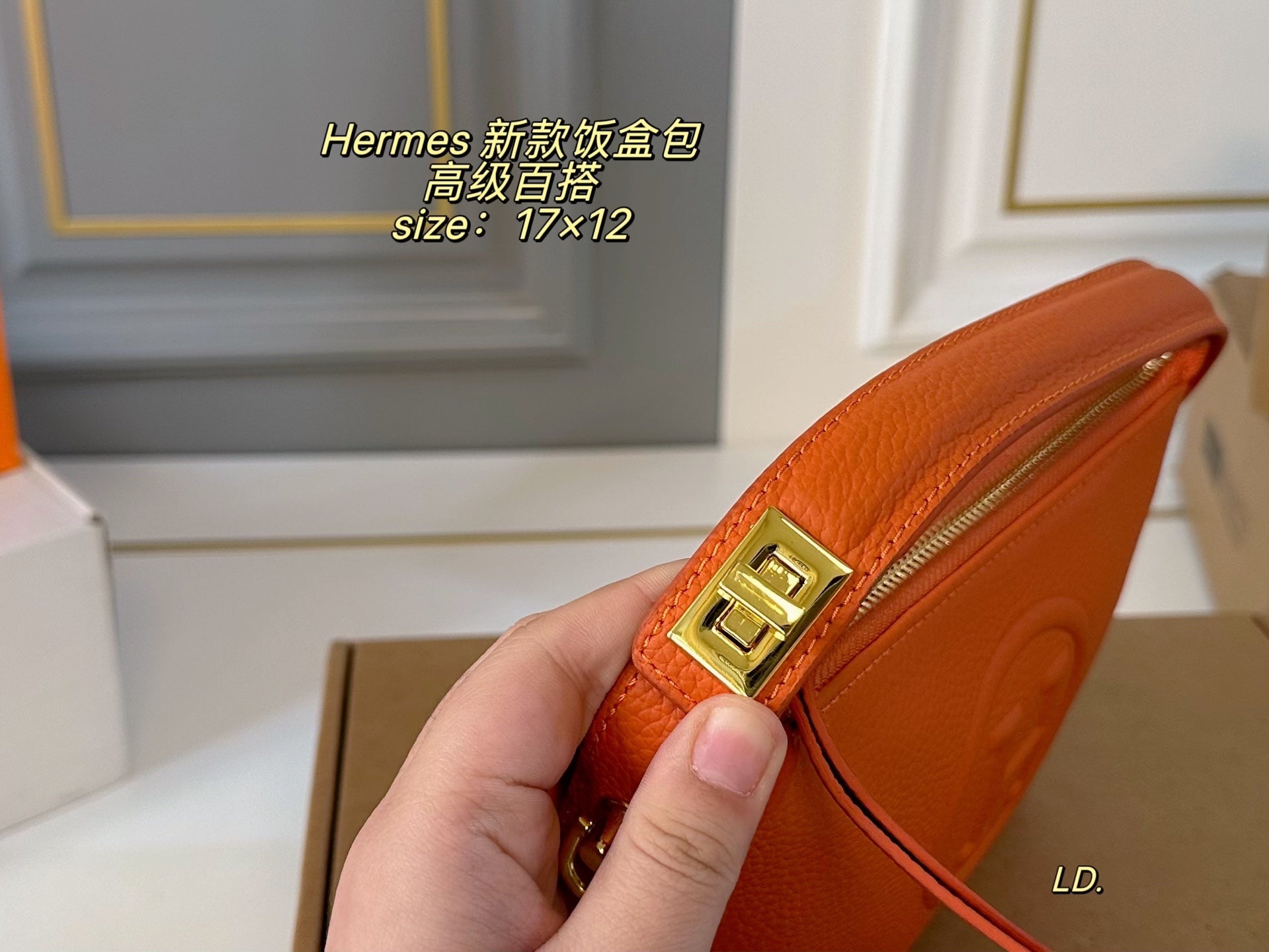 HERMES Lunch Box Bag