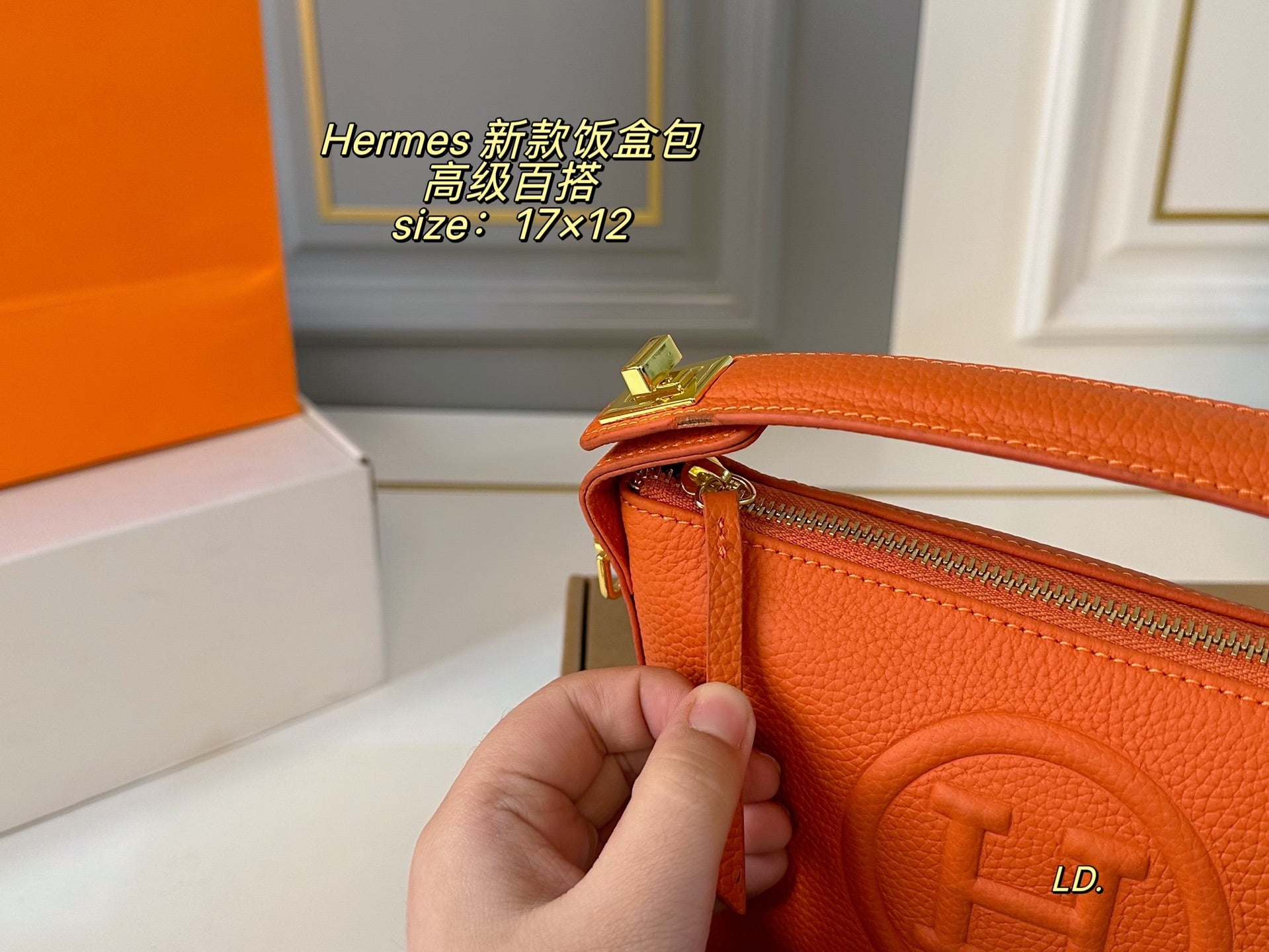 HERMES Lunch Box Bag
