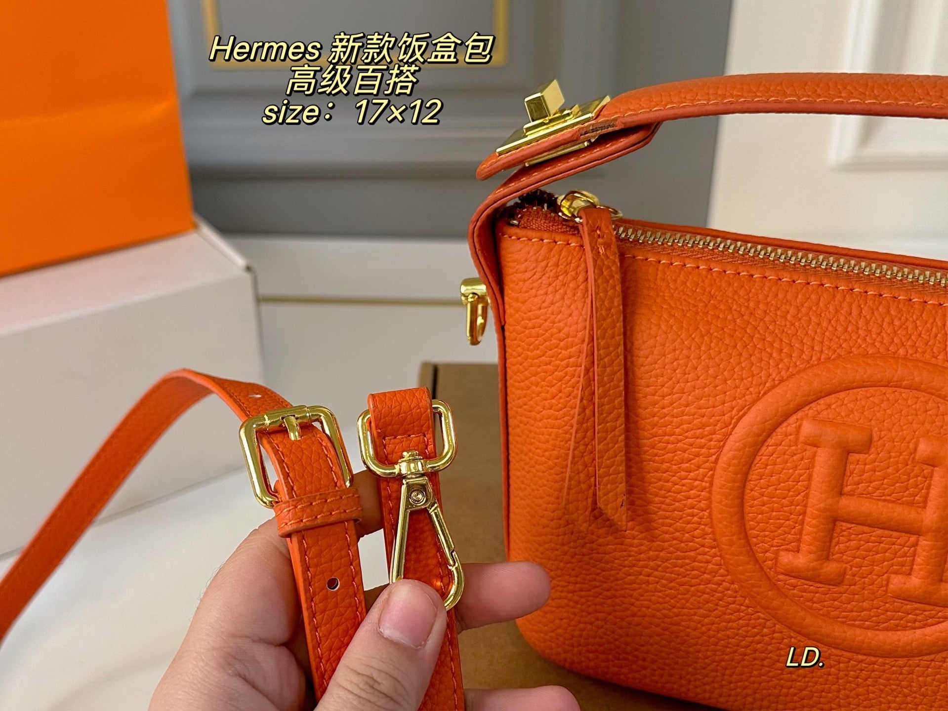 HERMES Lunch Box Bag