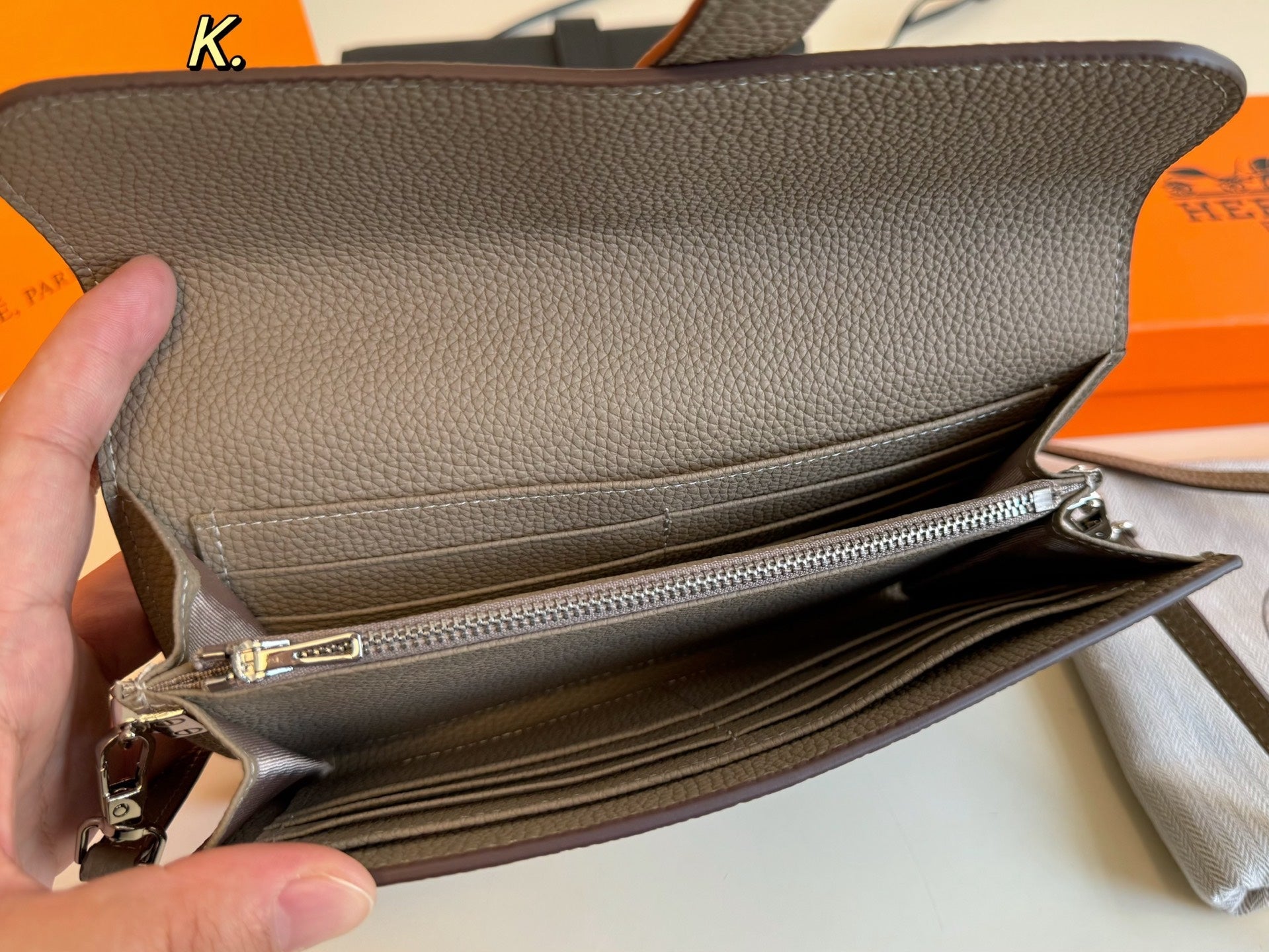 HERMES Jige handbag and crossbody bag