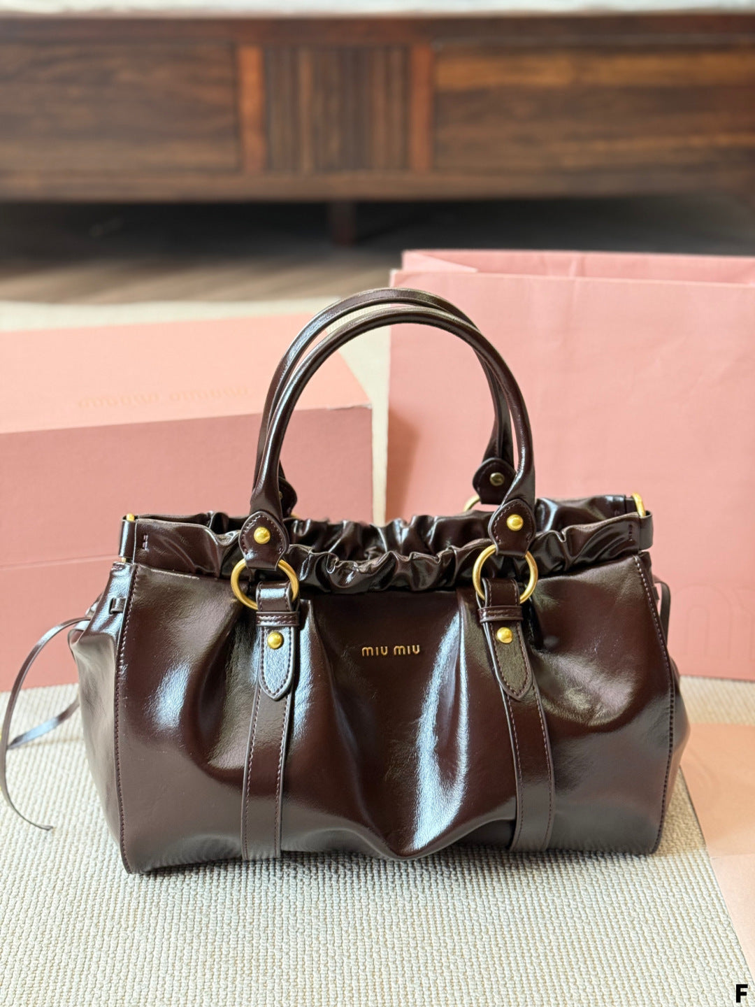 MiuMiu Vintage Motorcycle Bag