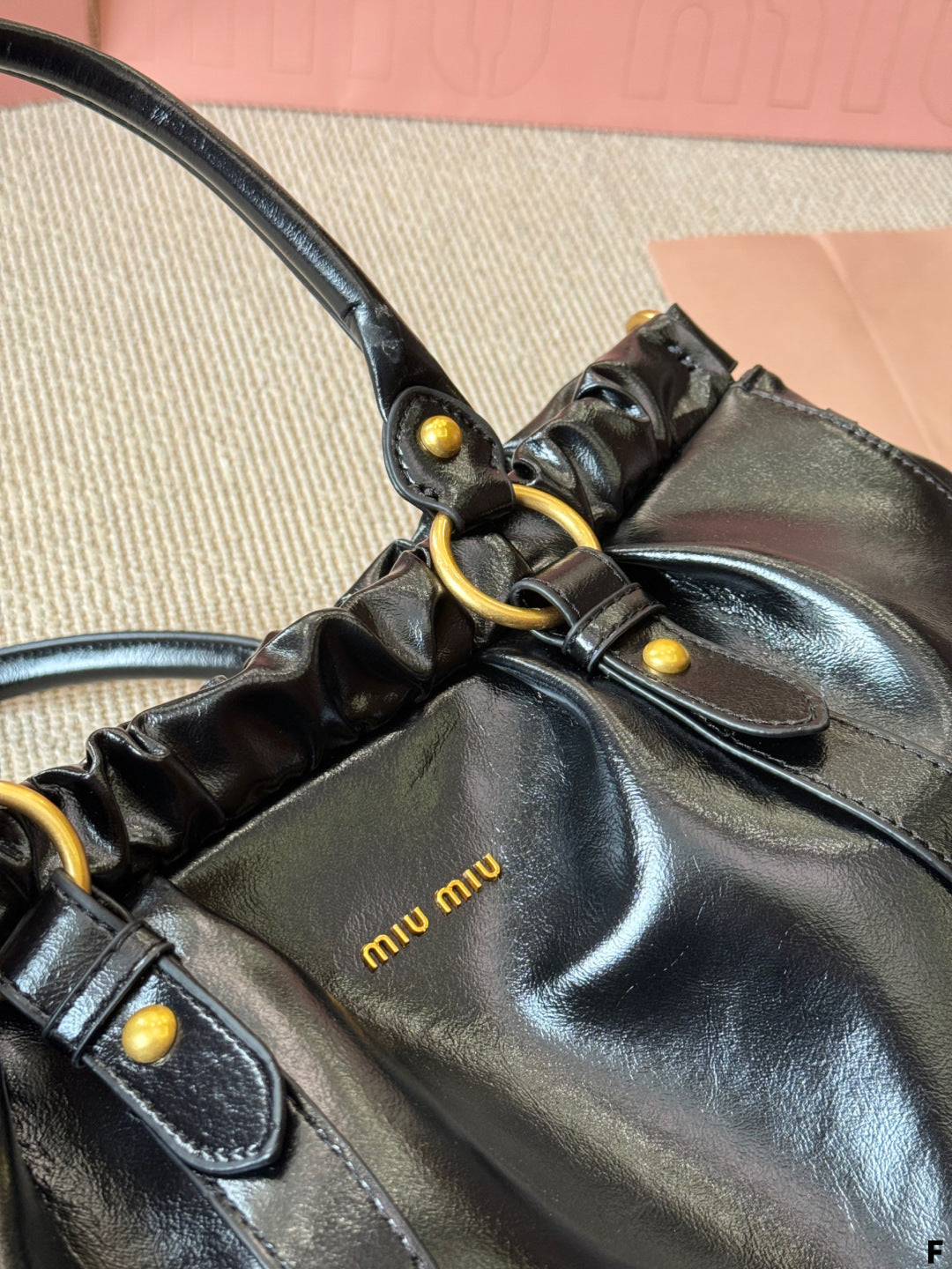 MiuMiu Vintage Motorcycle Bag