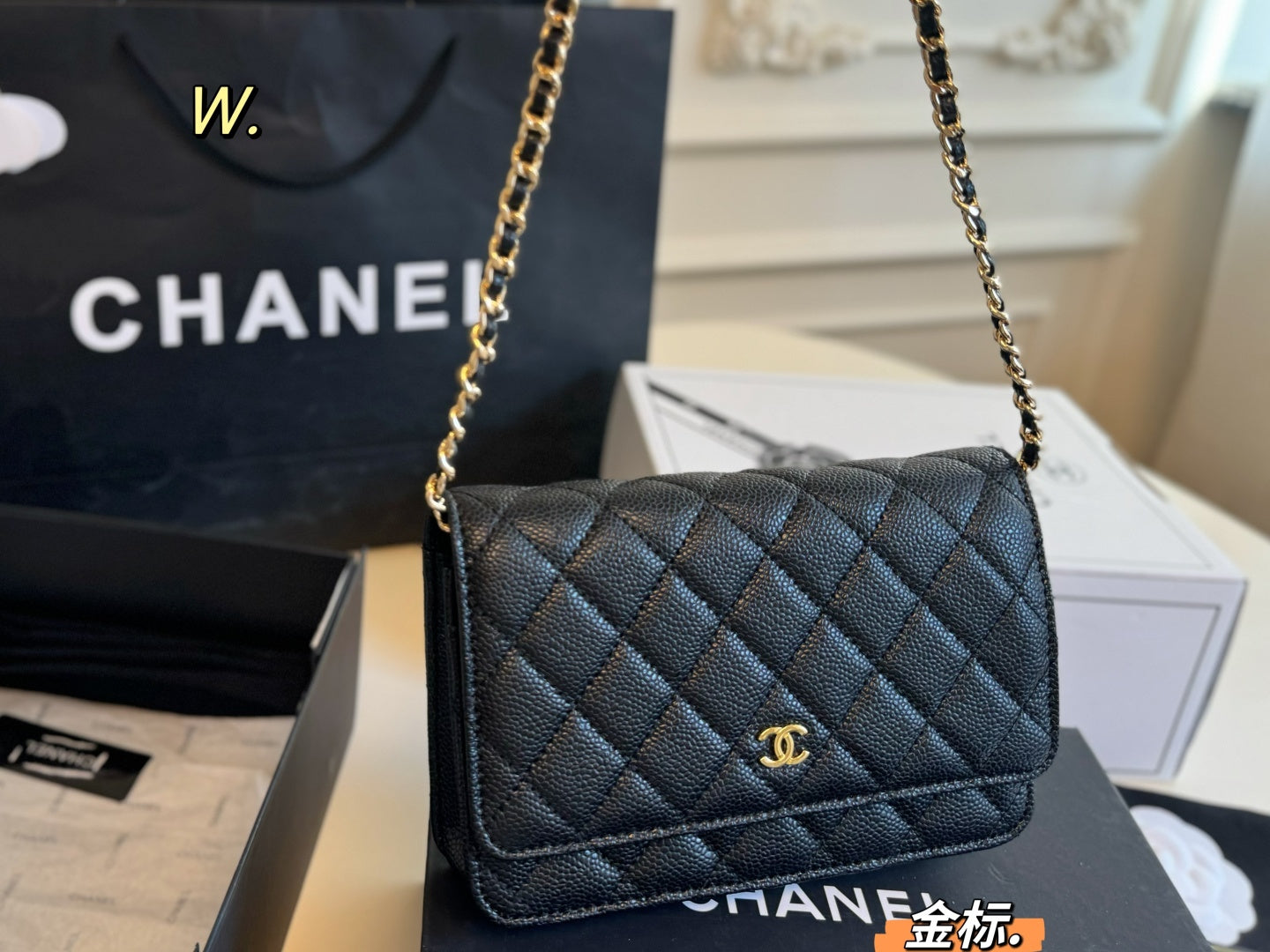 CHANEL woc Chain Bag