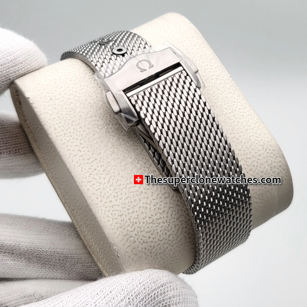 Omega Seamaster Diver 300M James Bond 007 Edition No Time to Die Titanium On Titanium Brown Dial Exact 1:1 Super Clone 8806 Swiss Movement Replica Watch + Nato Strap