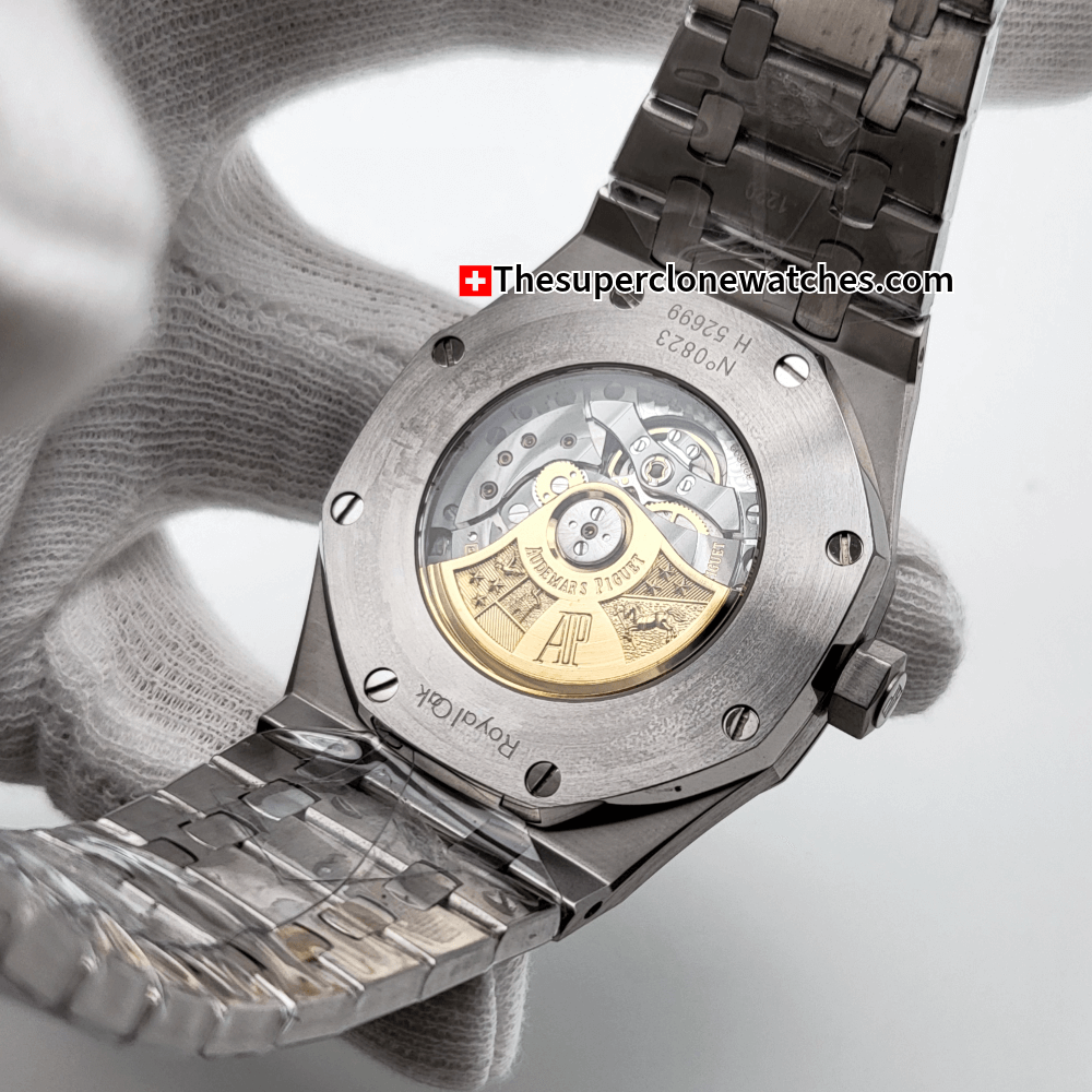 Audemars Piguet Royal Oak Stainless Steel Blue Dial Exact 1:1 Super Clone 3120 Swiss Movement Replica Watch