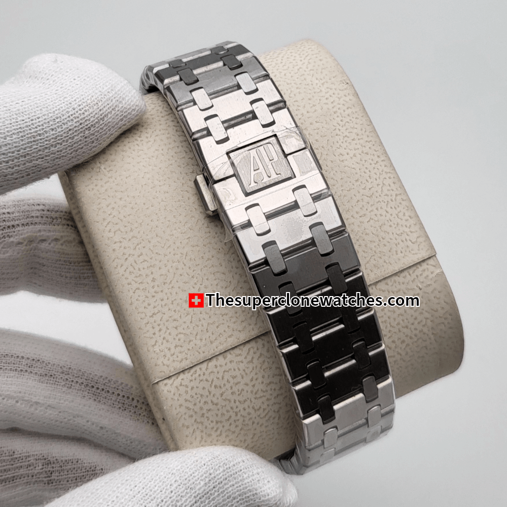 Audemars Piguet Royal Oak Stainless Steel Blue Dial Exact 1:1 Super Clone 3120 Swiss Movement Replica Watch