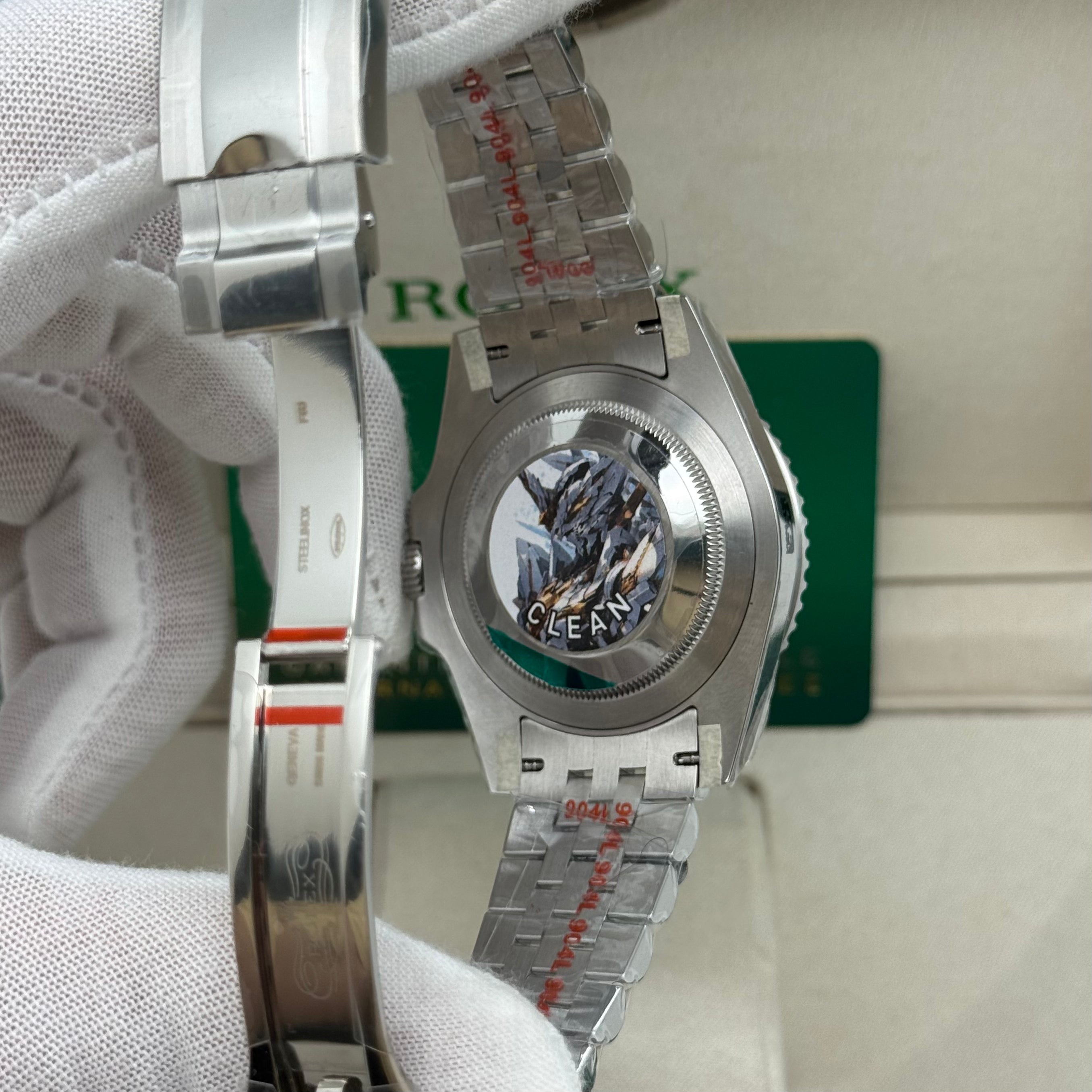 Rolex GMT-Master || Pepsi Black Dial Blue Red Ceramic Bezel 40MM