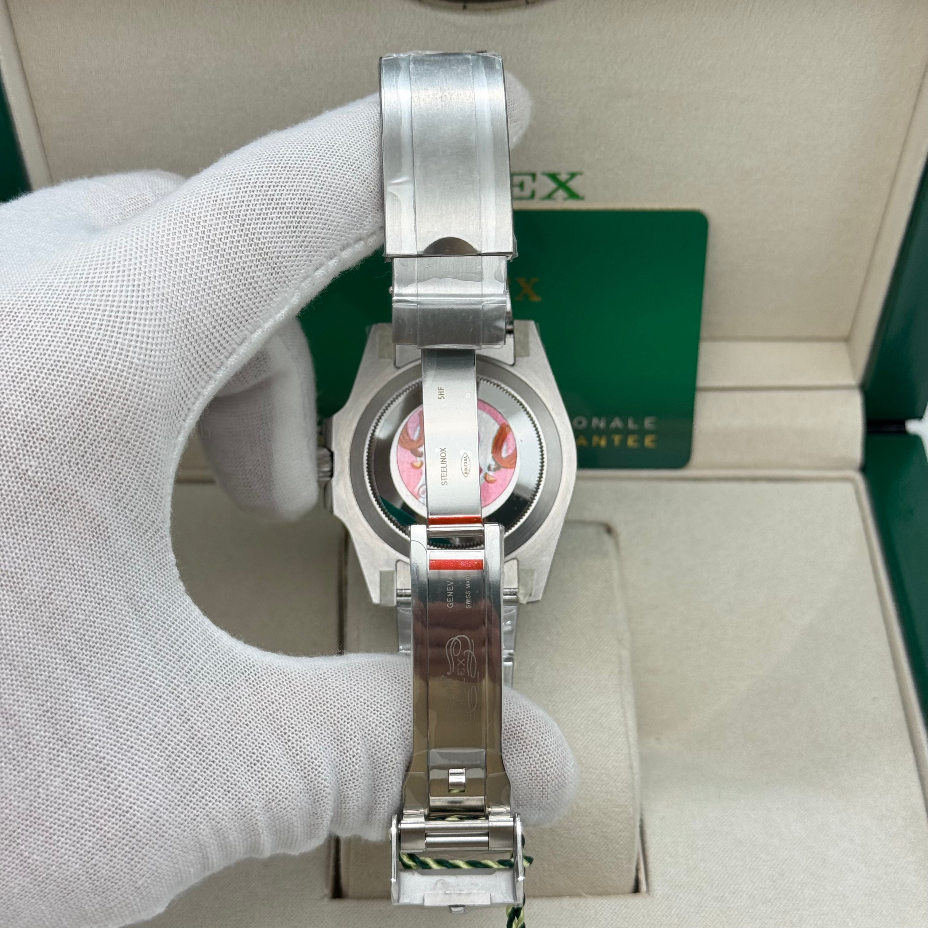 Rolex Submarine Date 40mm Steel ceramic Green Dial