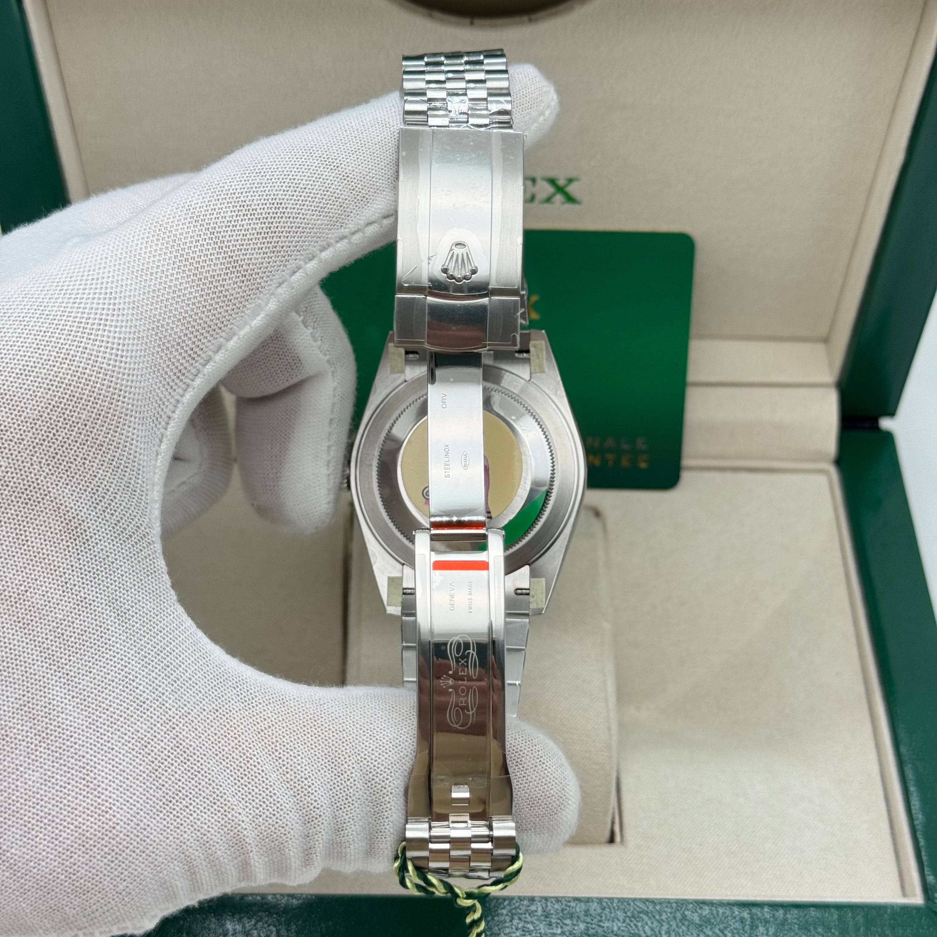 Rolex datejust NEW Swiss Clone Blue Dial Stainless Steel 41MM