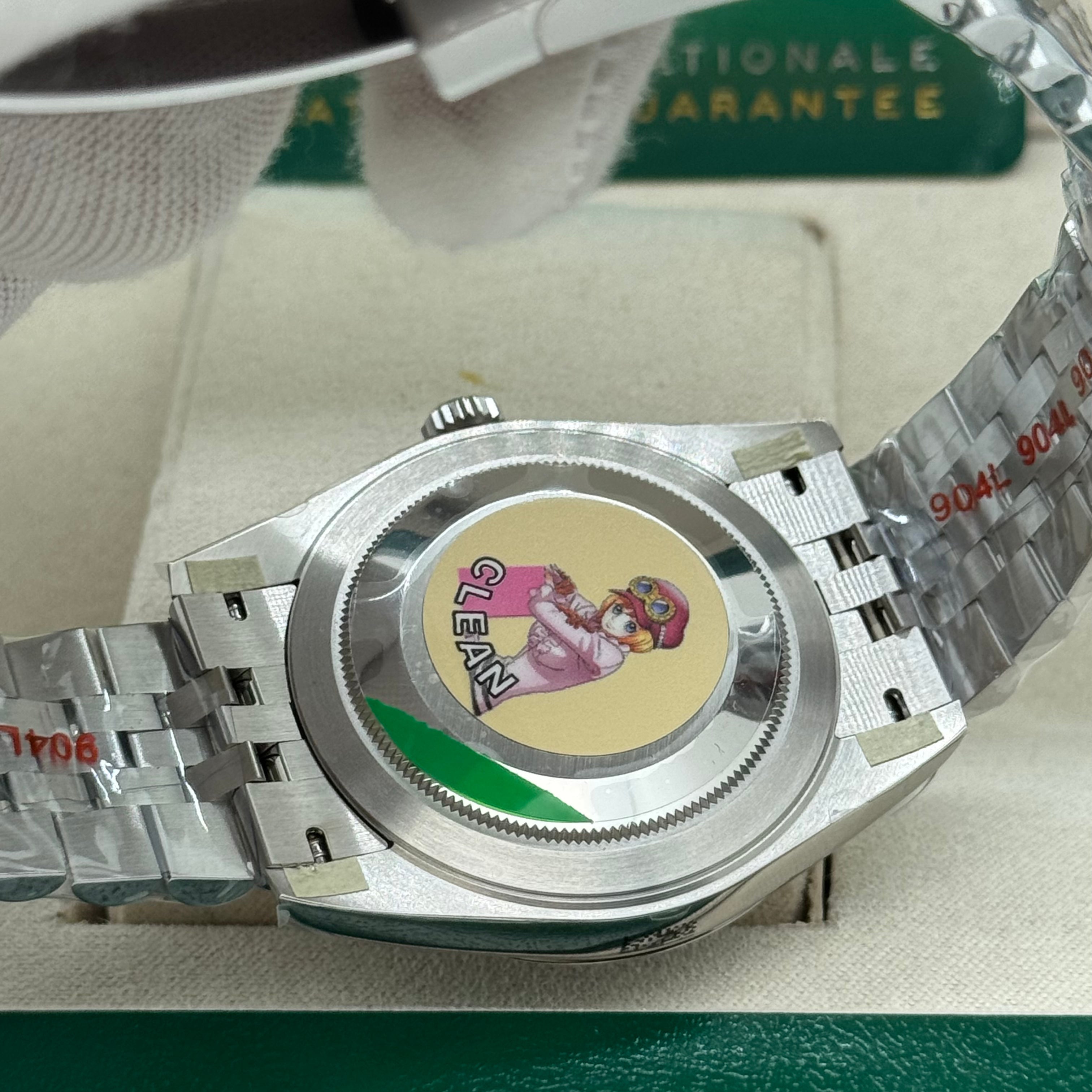 Rolex datejust NEW Swiss Clone Blue Dial Stainless Steel 41MM