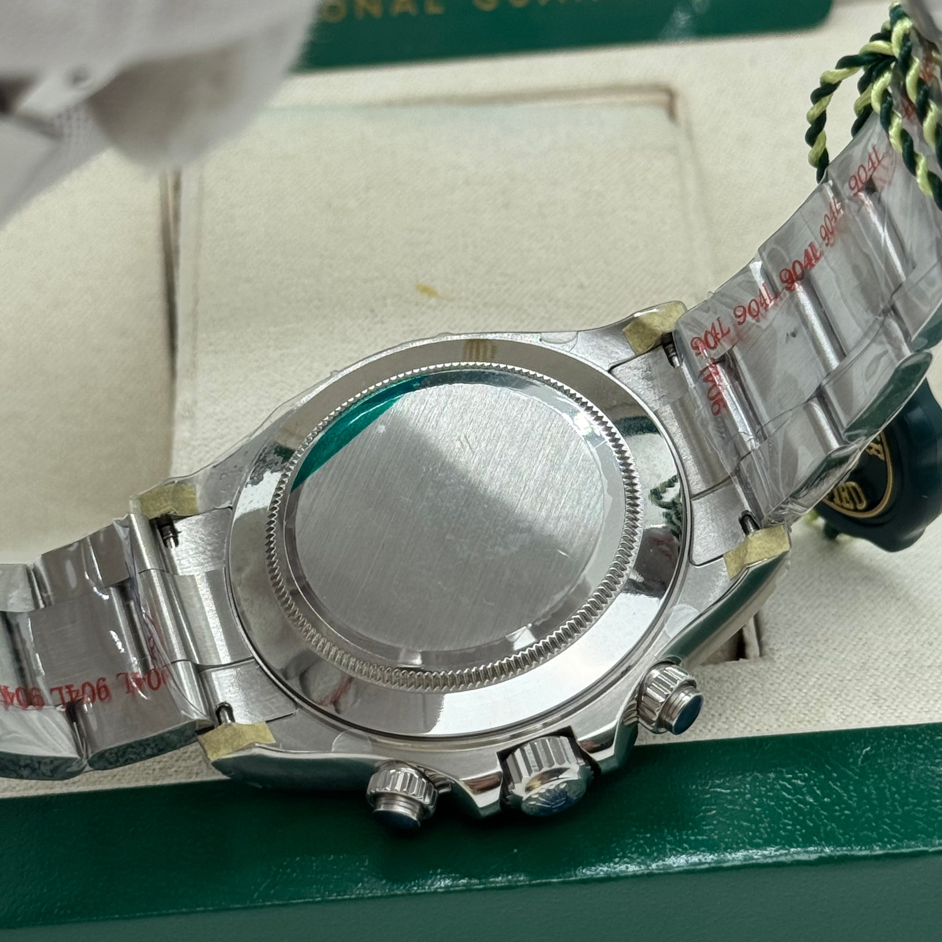 Rolex Daytona 2024 Steel Rim Bezel Ceramic Stainless Steel Black Dial 40MM