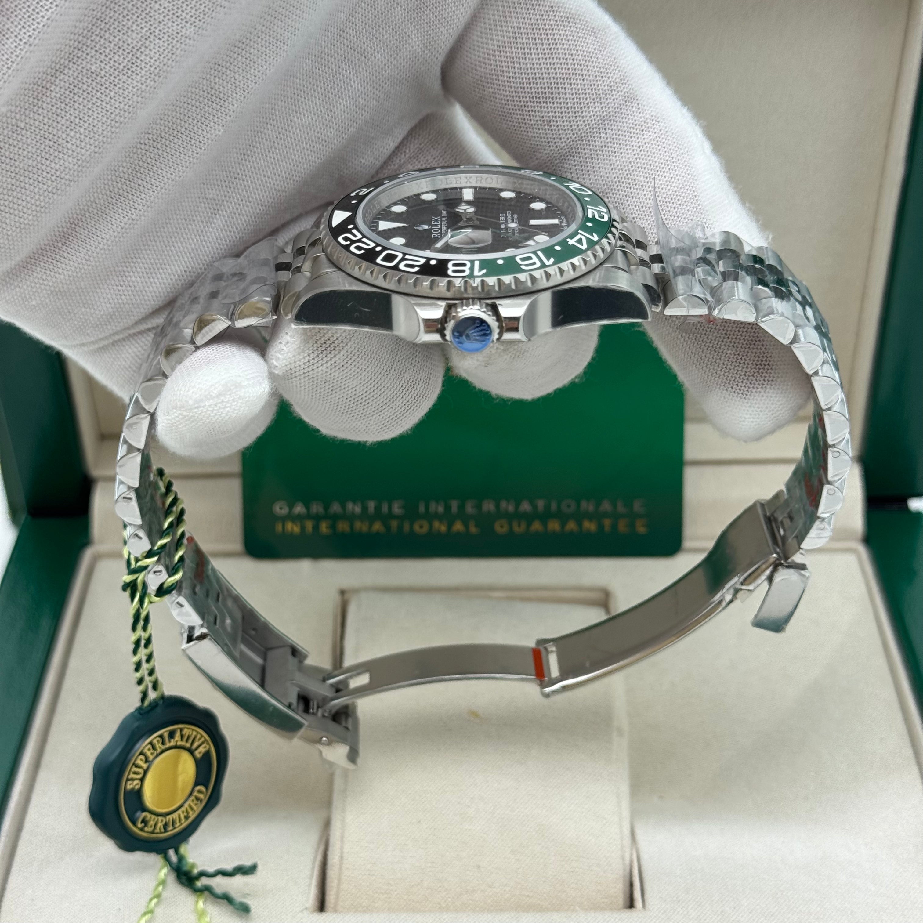 Rolex GMT-Master || Sprite Stainless steel jubilee 40MM