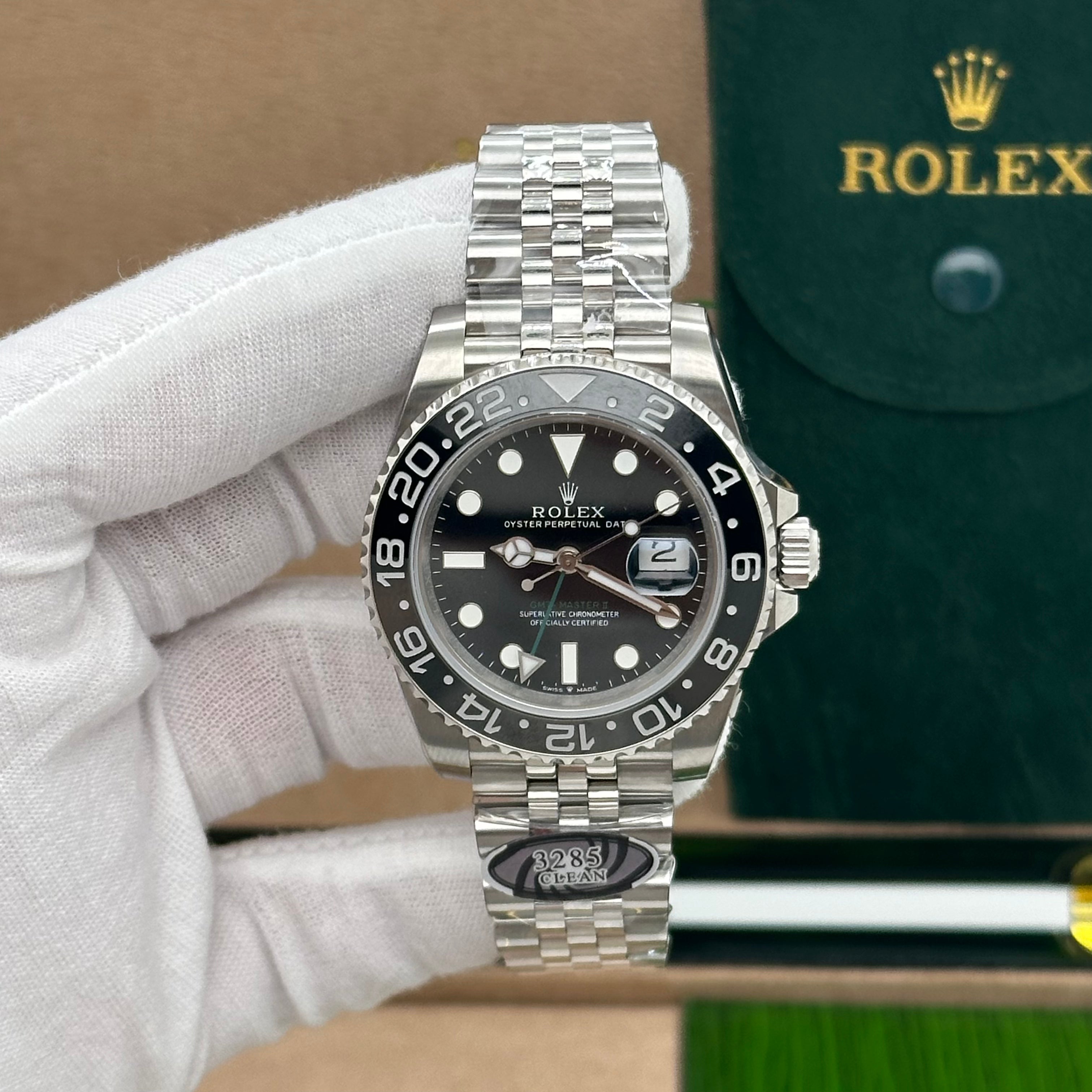 Rolex GMT-Master II “Batman” 3285 V3 – Swiss Super Clone
