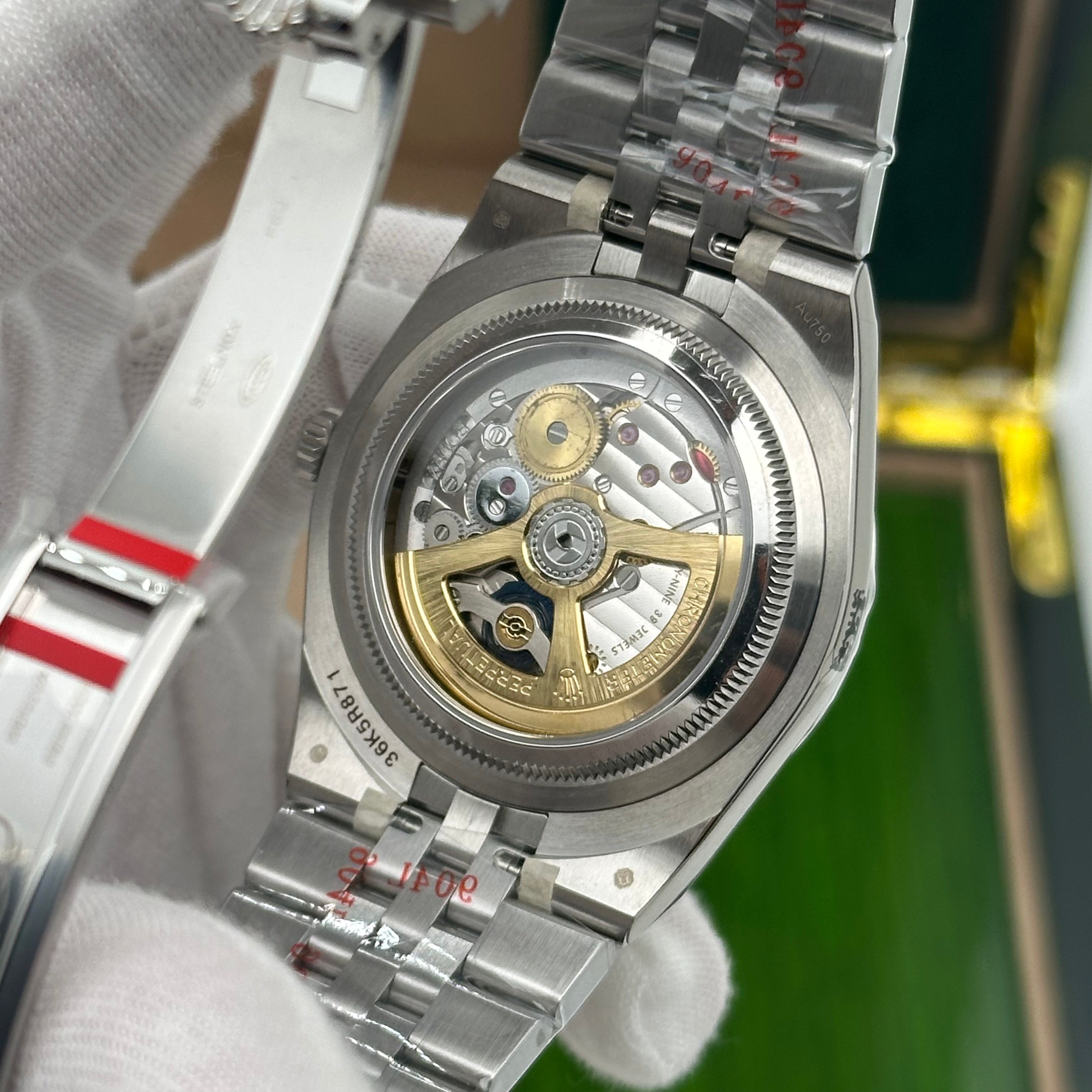 Rolex Oyster Perpetual Land-Dweller 41MM | SWISS 1:1 – Ice Blue Textured Dial