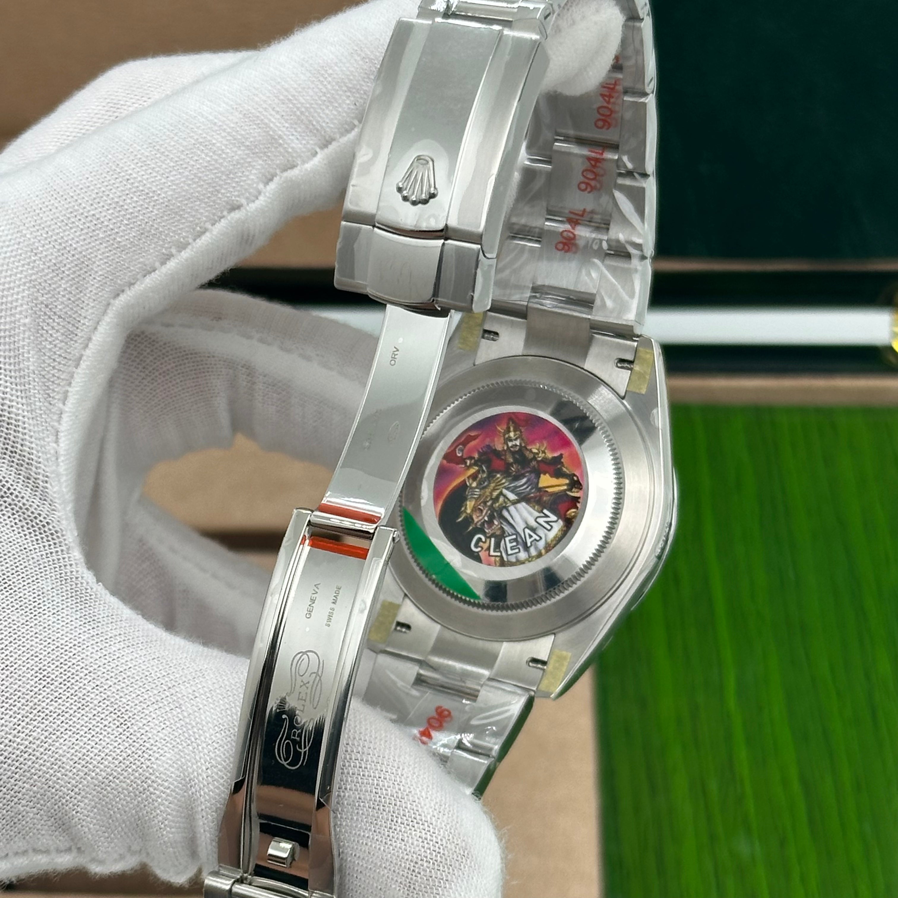 Rolex Datejust 41mm Black Dial Fluted Bezel – Swiss Super Clone 1:1