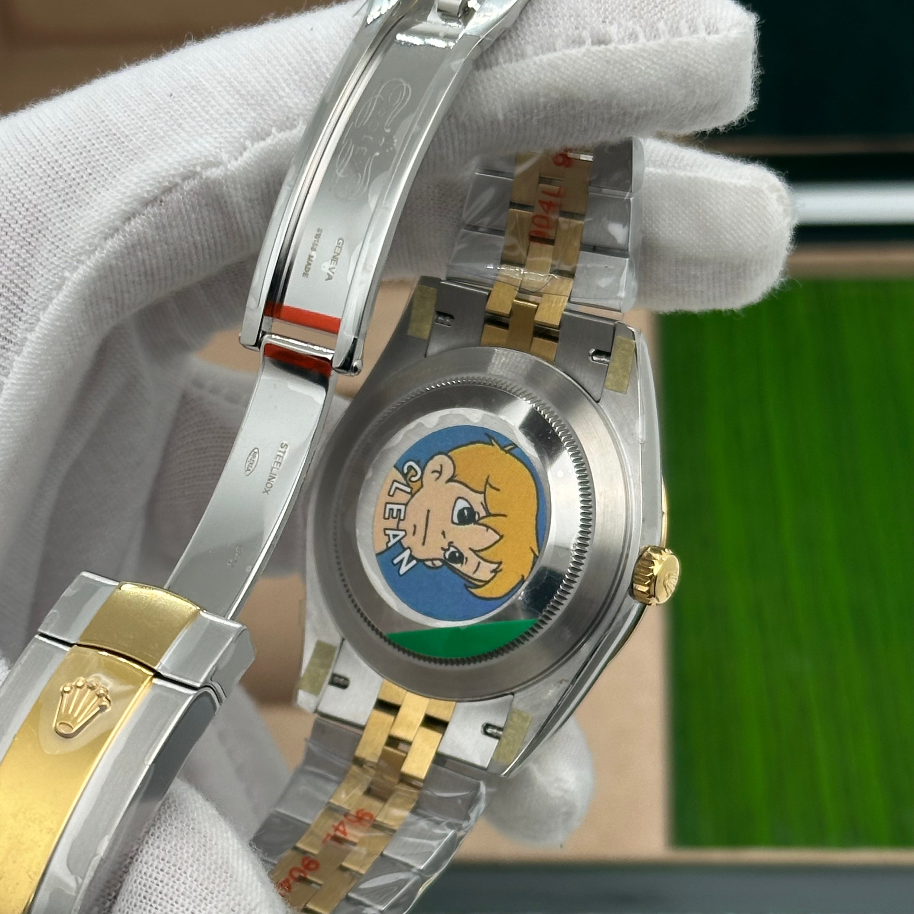 Rolex Datejust 41mm – Two-Tone Steel & Yellow Gold Jubilee Bracelet – Roman Dial