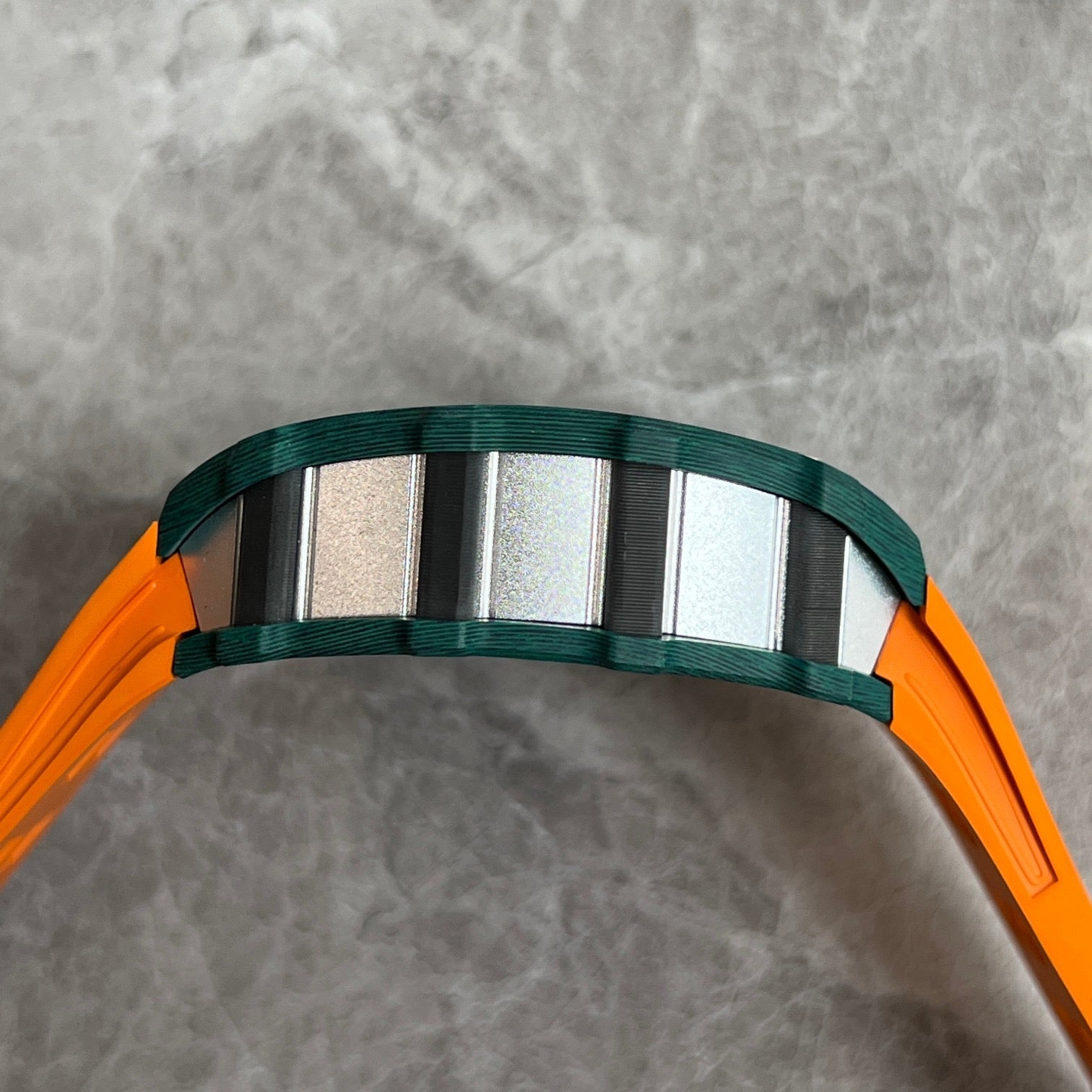 Richard Mille RM 21-02 Automatic Flyback Chronograph – Carbon TPT® & Green Quartz TPT®