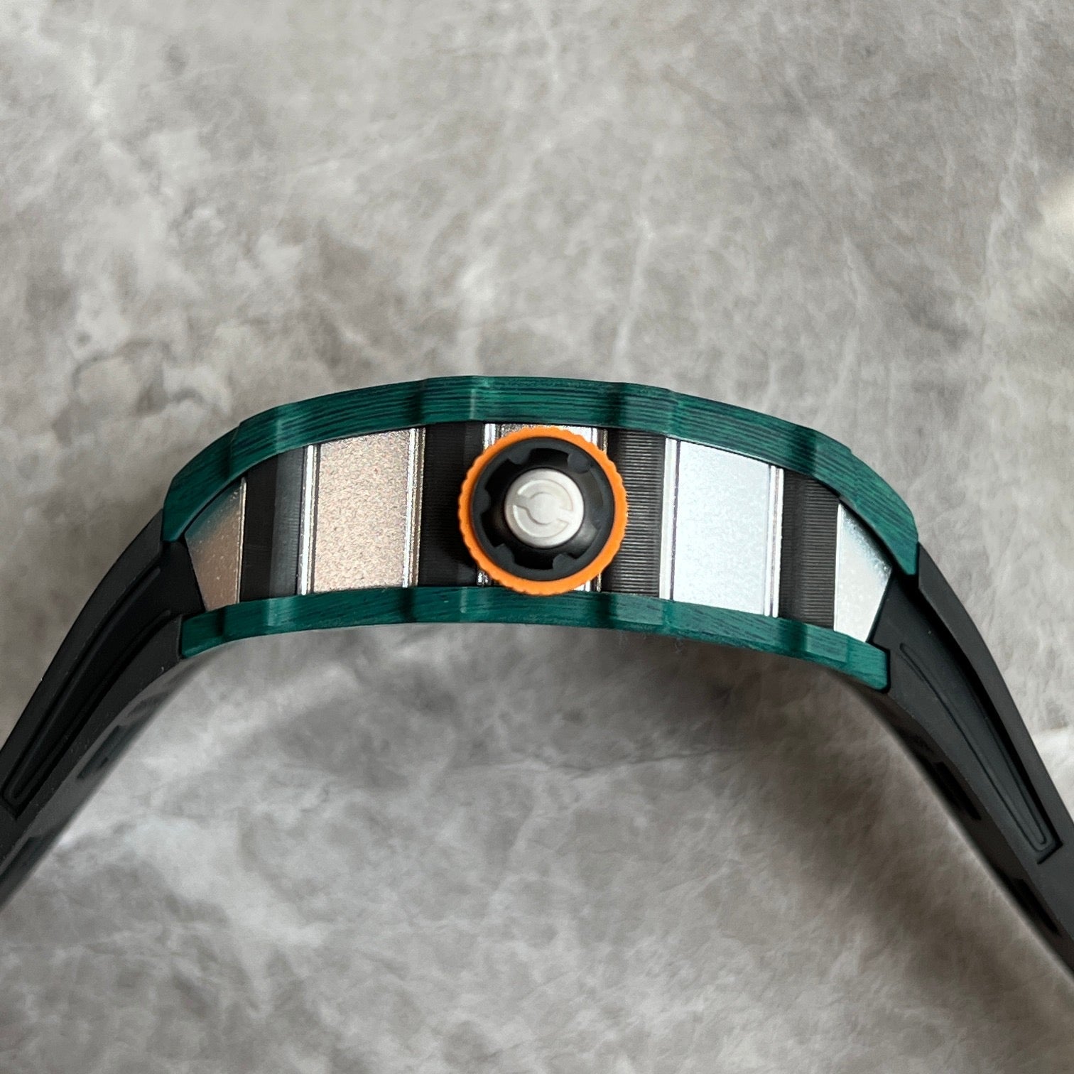 Richard Mille RM 21-02 McLaren Flyback Chronograph – Carbon TPT® & Green Quartz TPT®