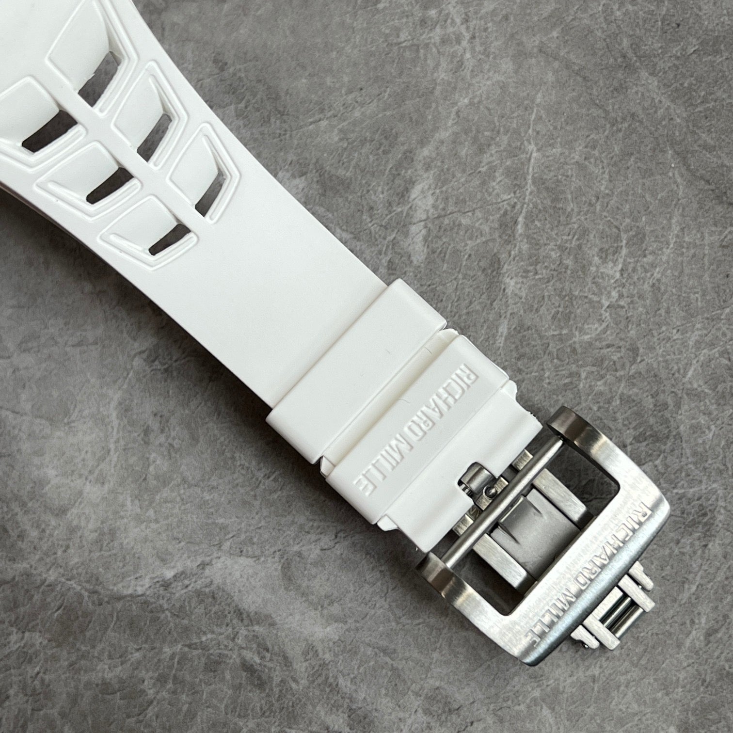 Richard Mille RM 11-03 McLaren Automatic Flyback Chronograph – Green Quartz TPT® with White Strap